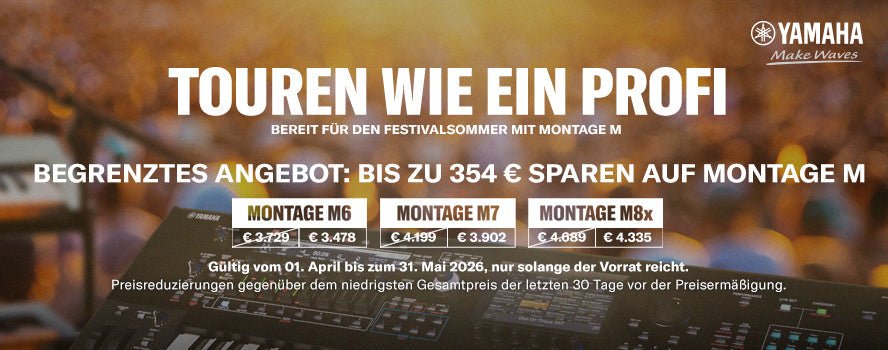 Yamaha Montage M Aktionspreise