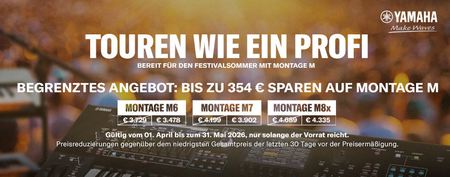 Yamaha Montage M Aktionspreise