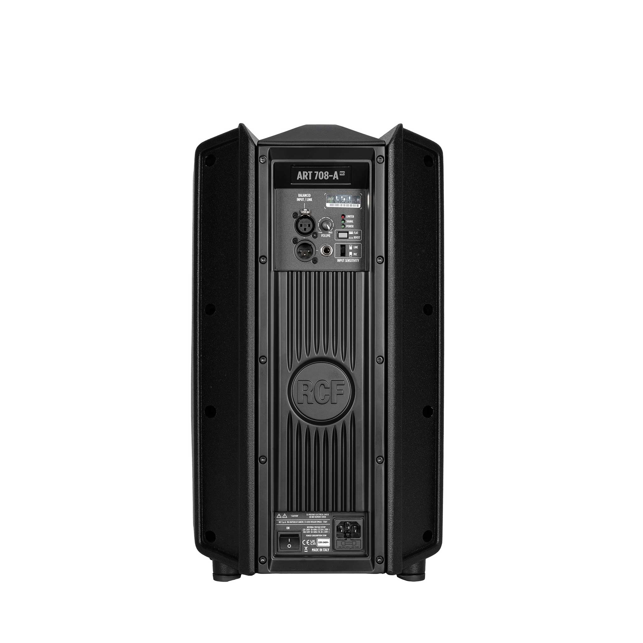 RCF Lautsprecher ART-708A Mk5 black rear