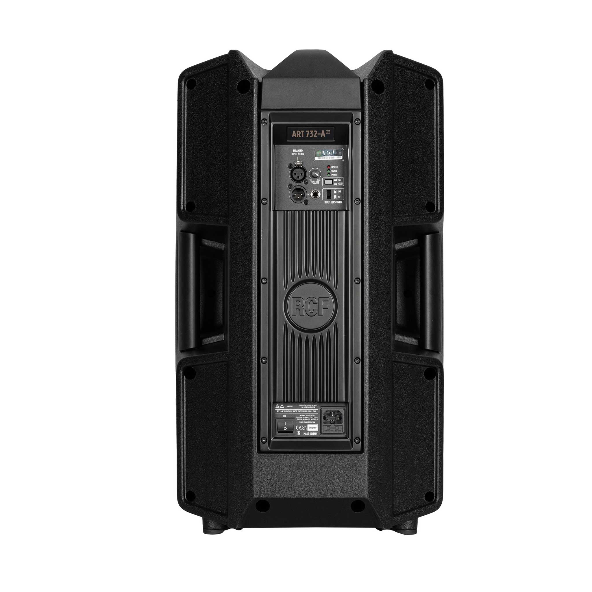 RCF Lautsprecher ART732A MK5 schwarz Rückseite