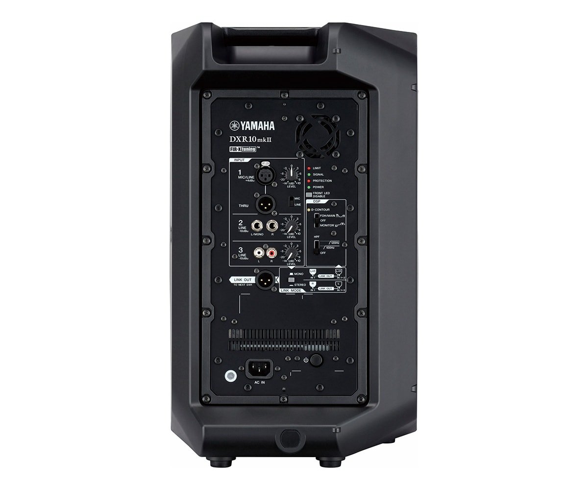 Yamaha DXR10mkII Aktivlautsprecher Rückseite