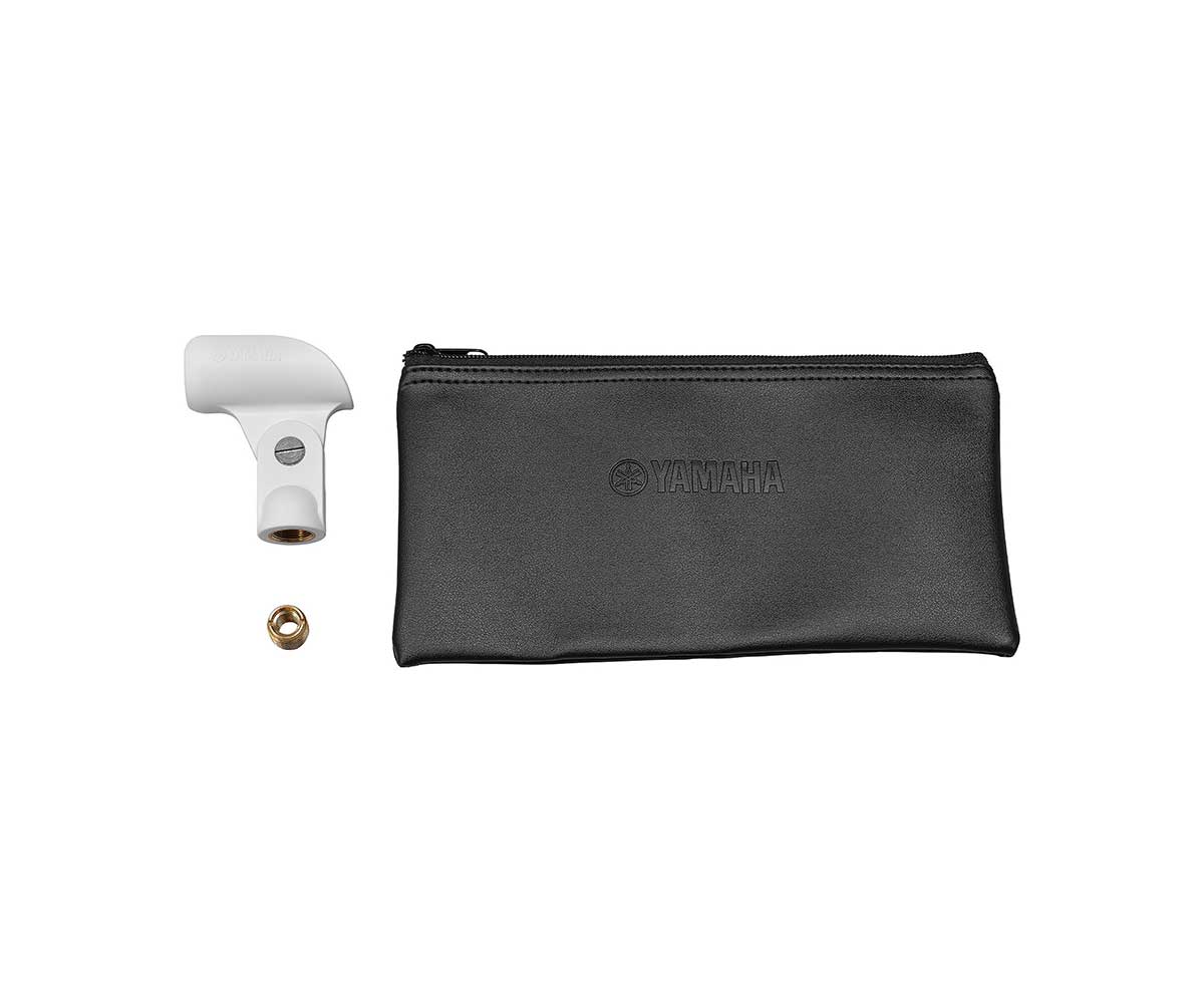 Yamaha Mikrofonklemme mit Gewindeadapter und schwarze Tasche