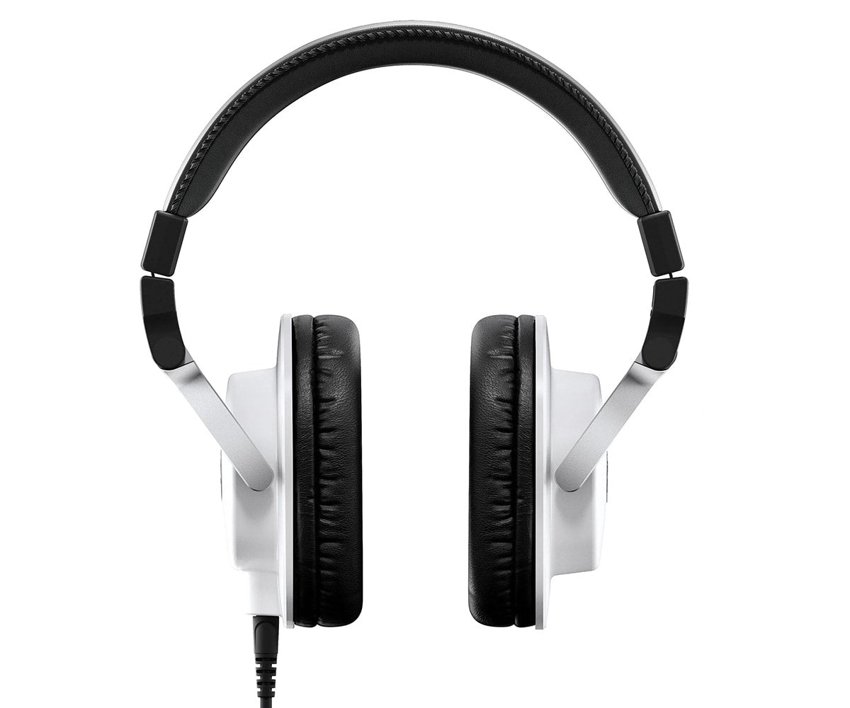 Yamaha HPH-MT5WH Kopfhörer weiss geöffnet