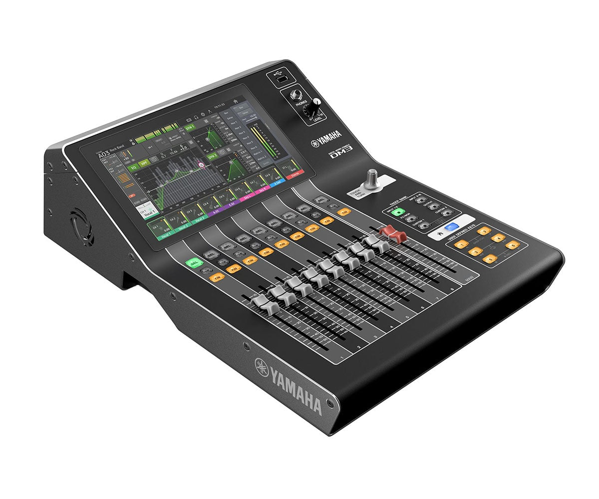 Yamaha DM3 Digital Mischpult left