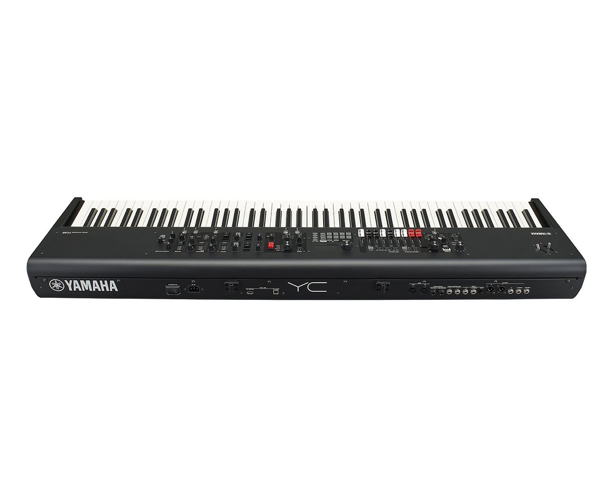 Yamaha YC88 Stagekeyboard top rear