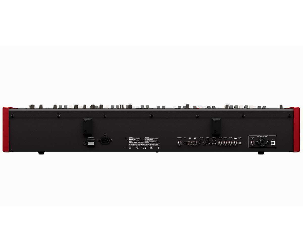 Clavia Nord Organ 3 Rückseite mit Anschlüssen