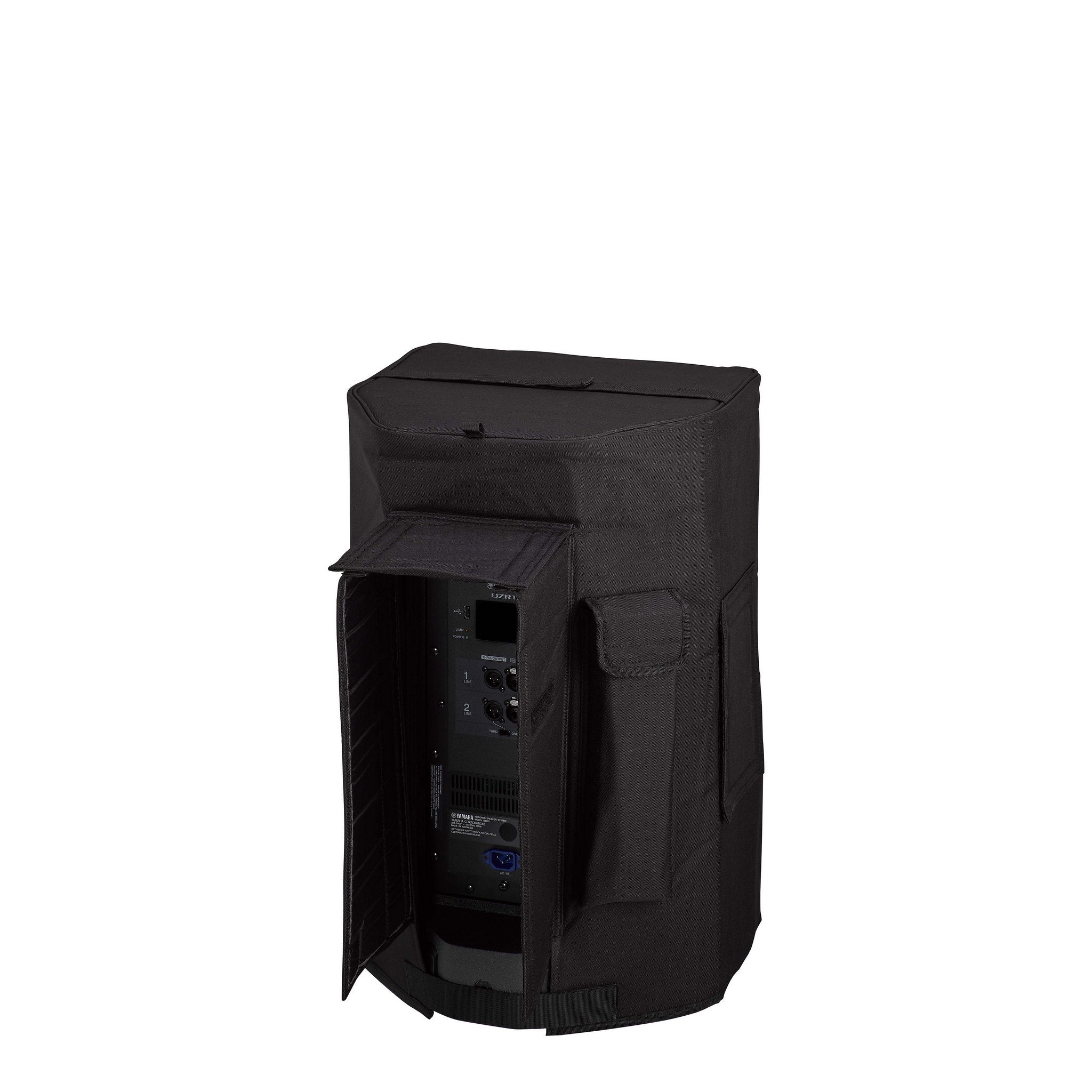 Yamaha Speaker cover black DZR12 rear open
