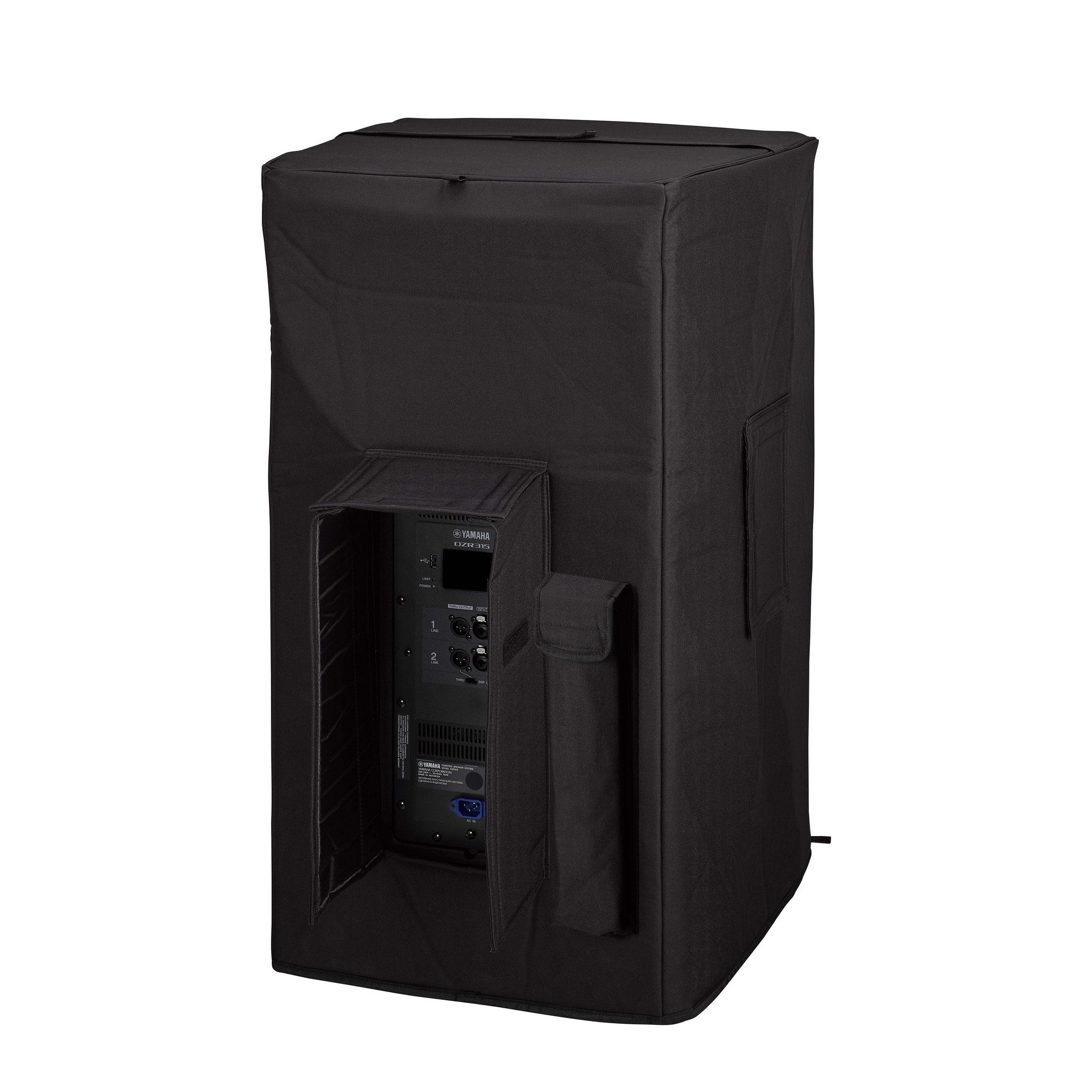Speaker Cover Yamaha DZR-315 Black rear open