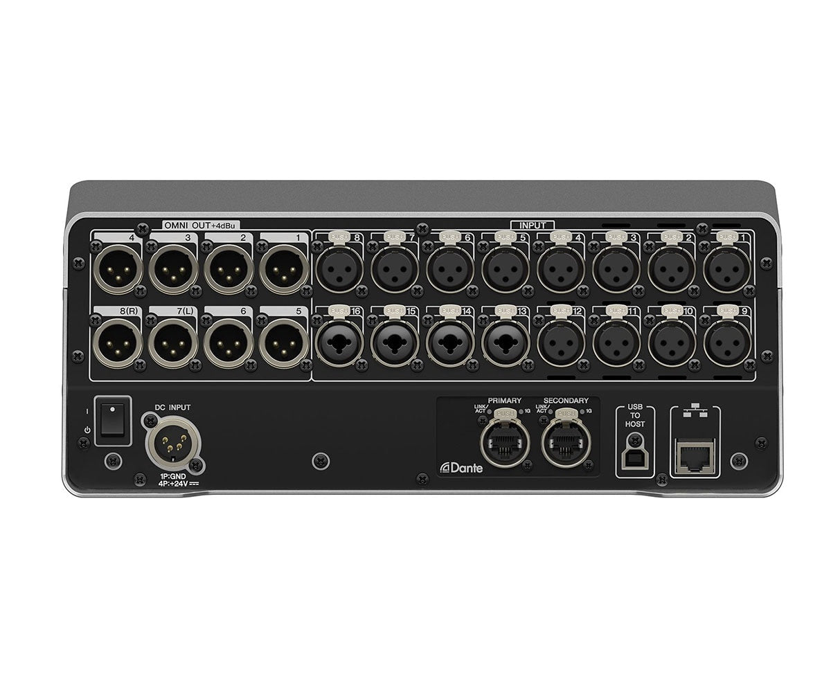 Yamaha DM3 Digital Mischpult rückseite