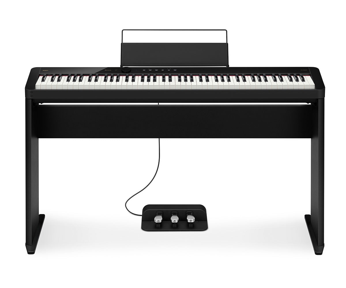 Casio Privia PX-S5000 Stagepiano Ständer 3er Pedal front