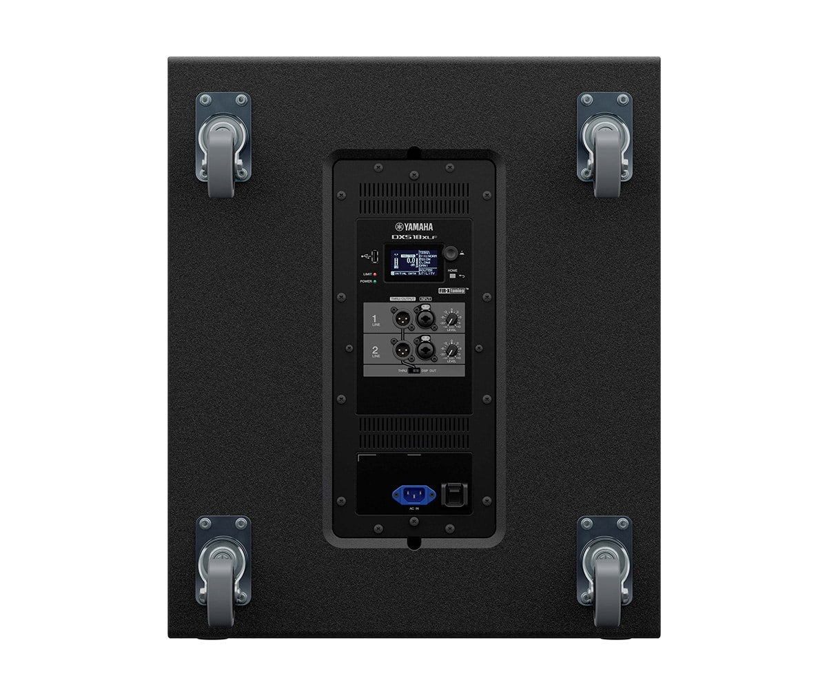 Yamaha DXS18XLF Subwoofer rear rolls