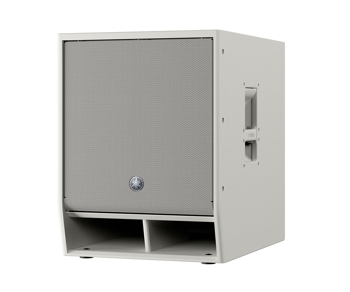 Yamaha DXS15XLFD Subwoofer weiss left