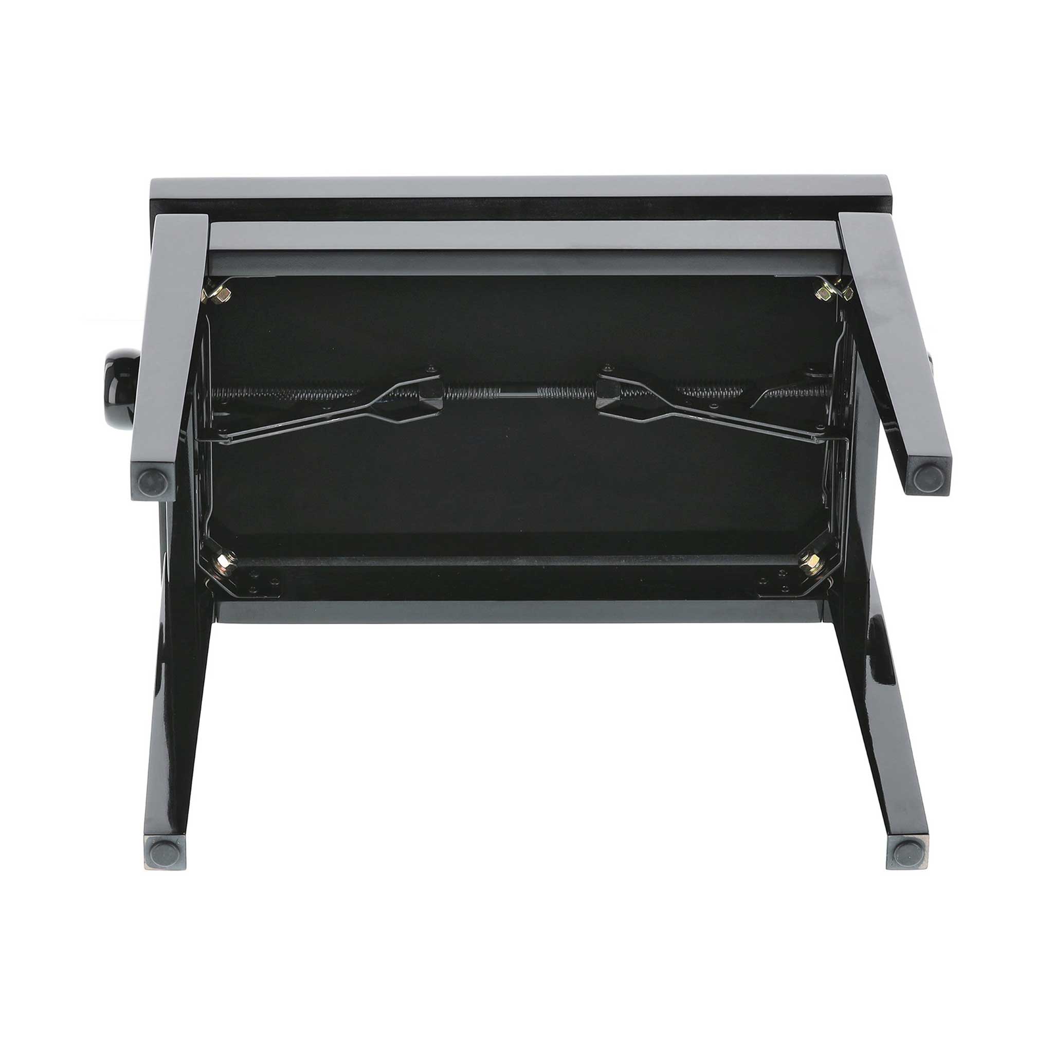 Piano Bank Gewa Deluxe schwarz hochglanz unterseite mechanik