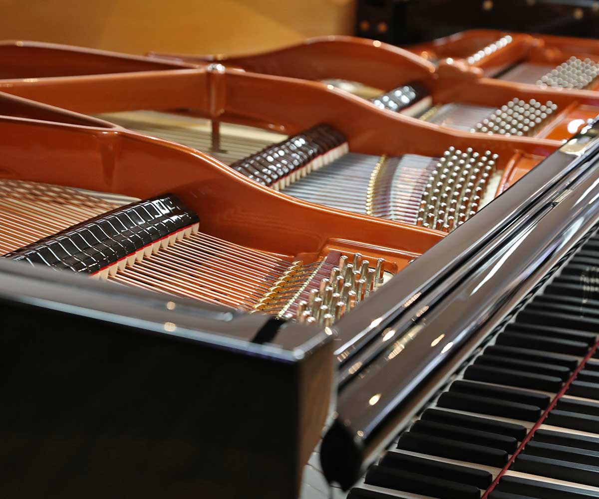 Flügel Bösendorfer 200, gebraucht detail stimmnägel