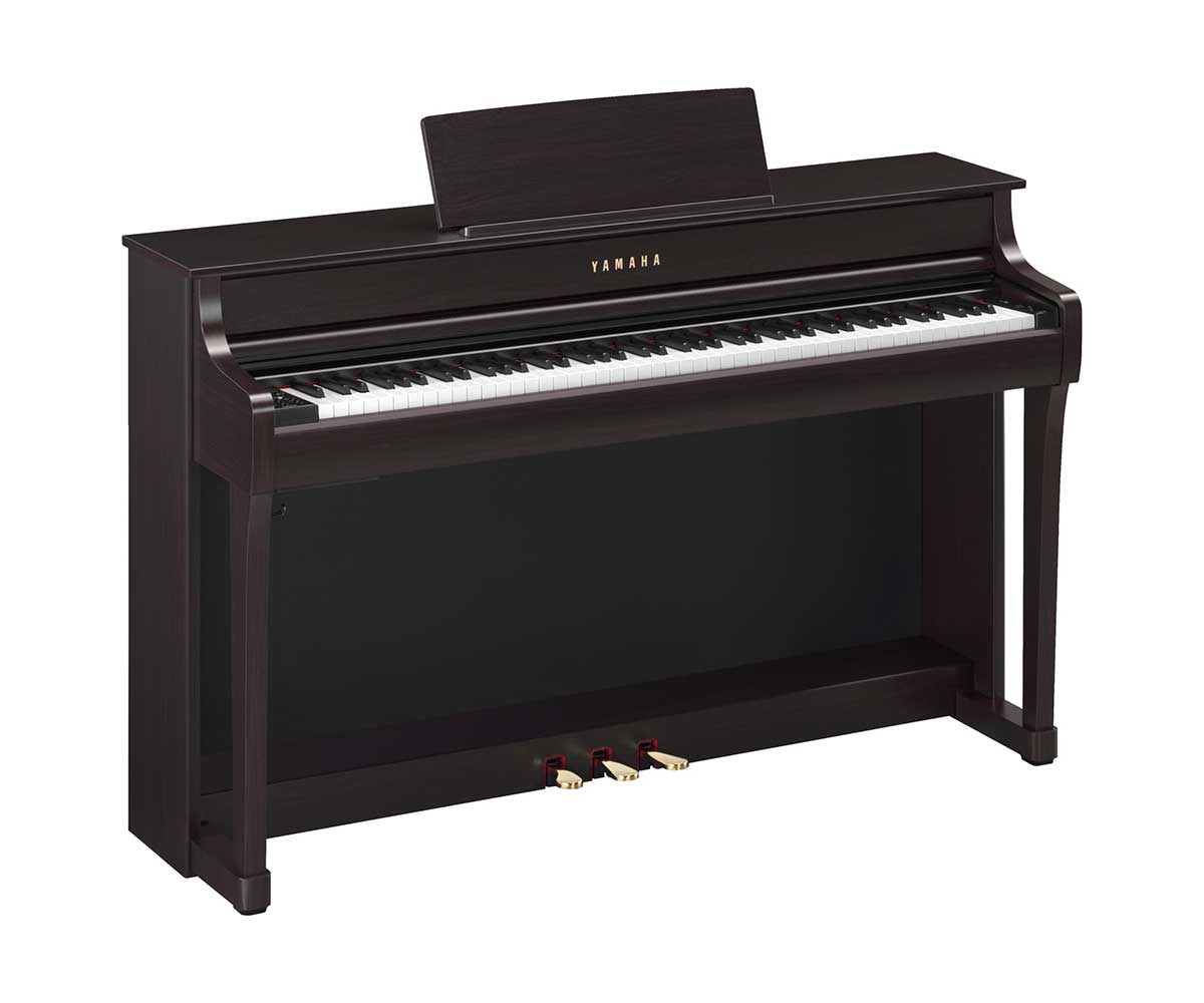 Yamaha Clavinova CLP-835R rosenholz rechts
