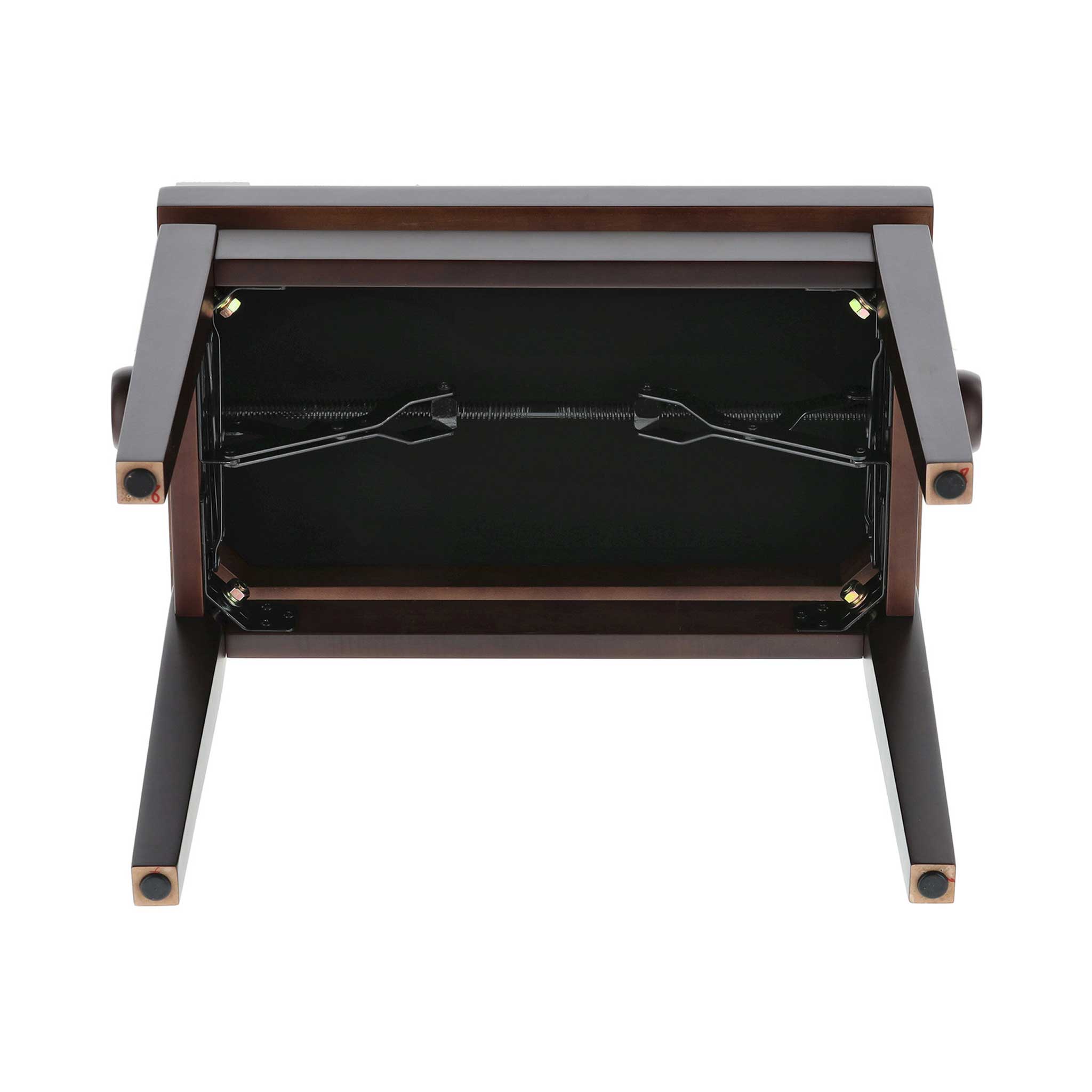 Klavierbank Gewa Deluxe Rosenholz Polster schwarz unterseite