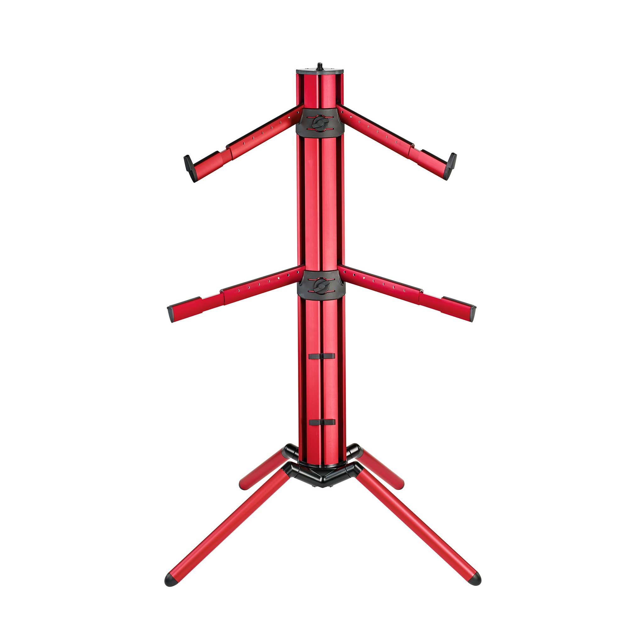 König & Meyer Spider Pro Rot aufgebaut vorderseite