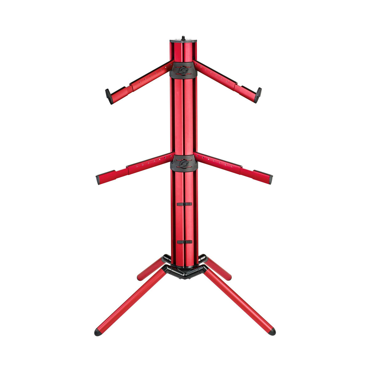 König & Meyer Spider Pro Rot aufgebaut vorderseite