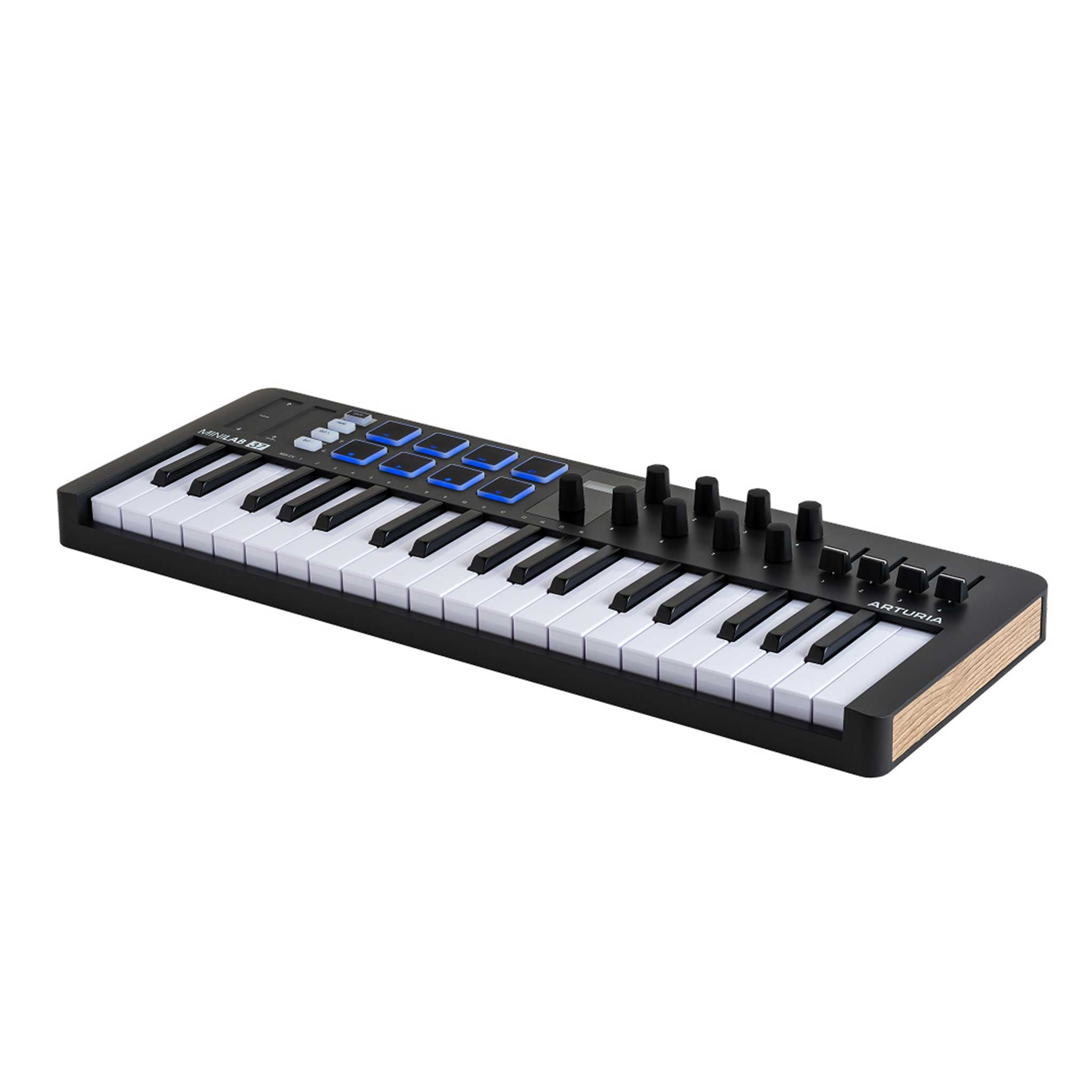 Arturia MiniLab 37 Tasten Midi Controller Black von rechts