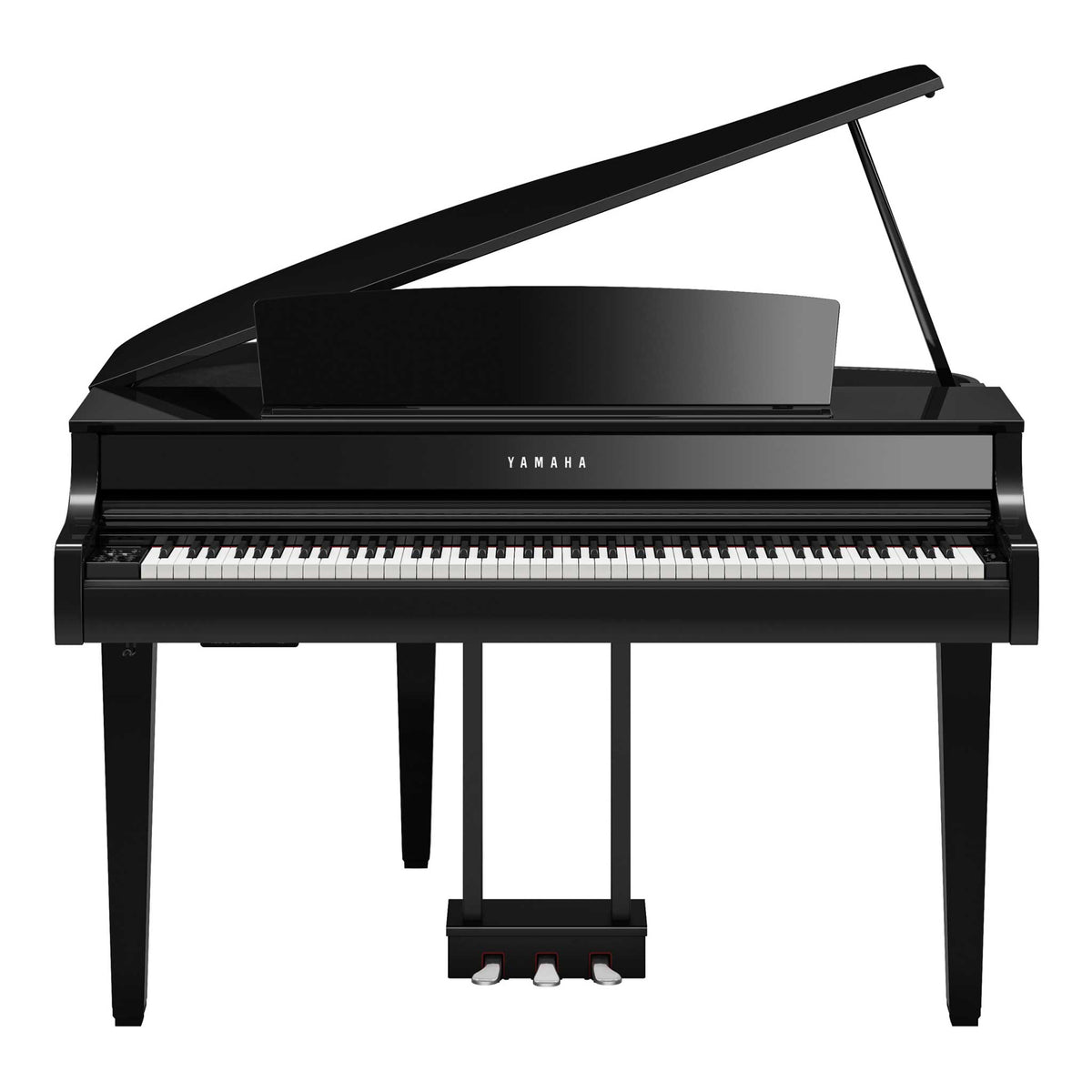 Yamaha Clavinova CLP865GP Grand Piano Black Front