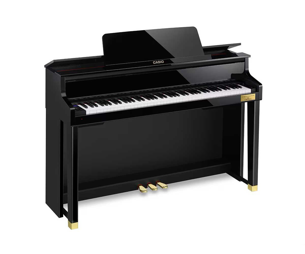 Casio Celviano Grand Hybrid GP-510 schwarz poliert rechts