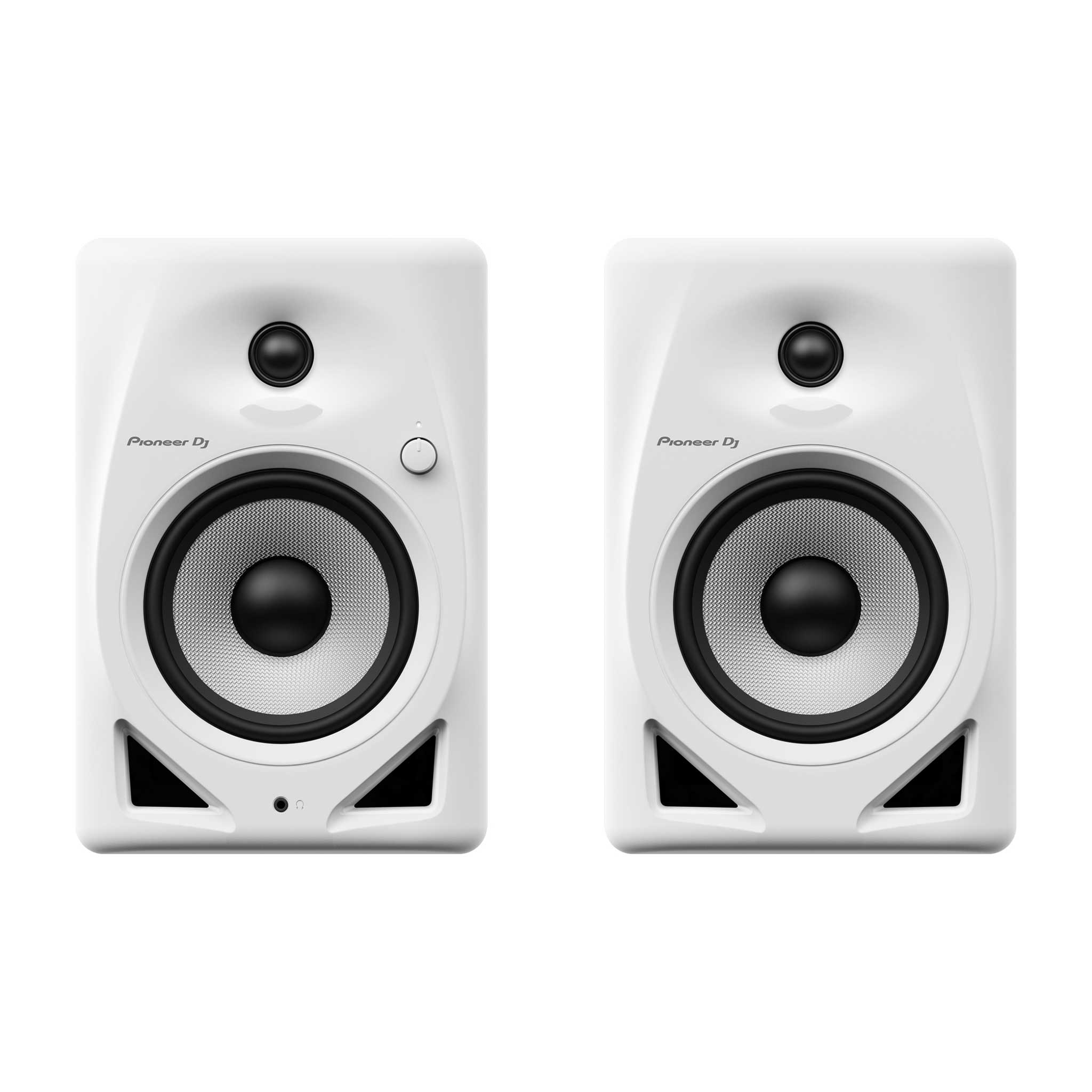 2 Pioneer DM50D Monitorlautsprecher weiss front