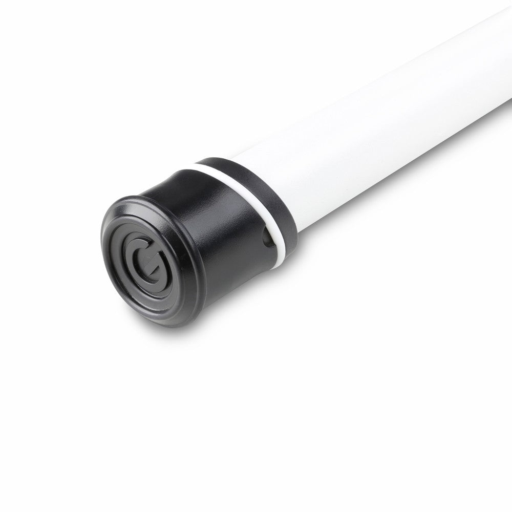 Gravity KSX 2 W Keyboardstativ Weiß Fuß Gummi schwarz