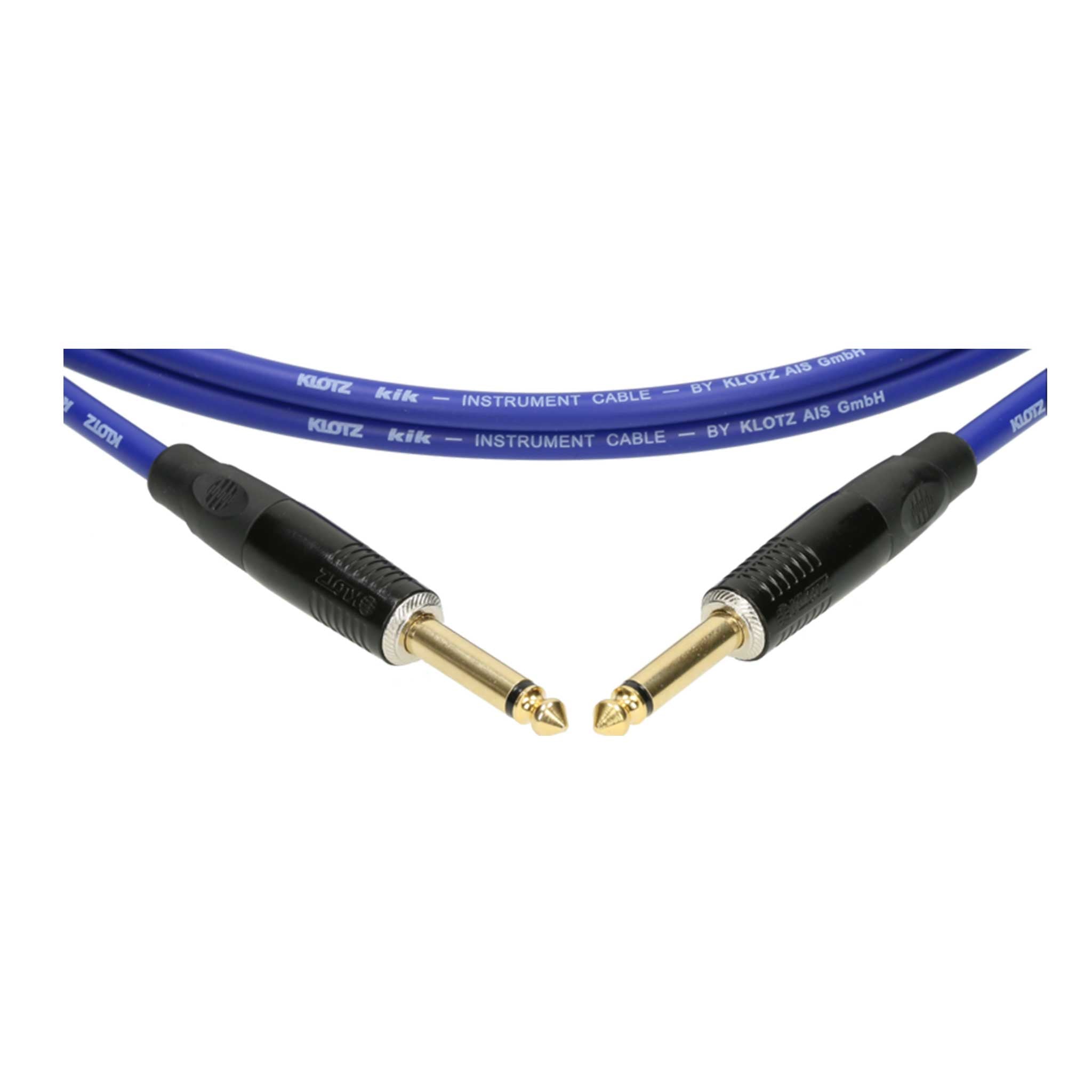 KLOTZ Pro Instrumenten Kabel mit Metall Klinke