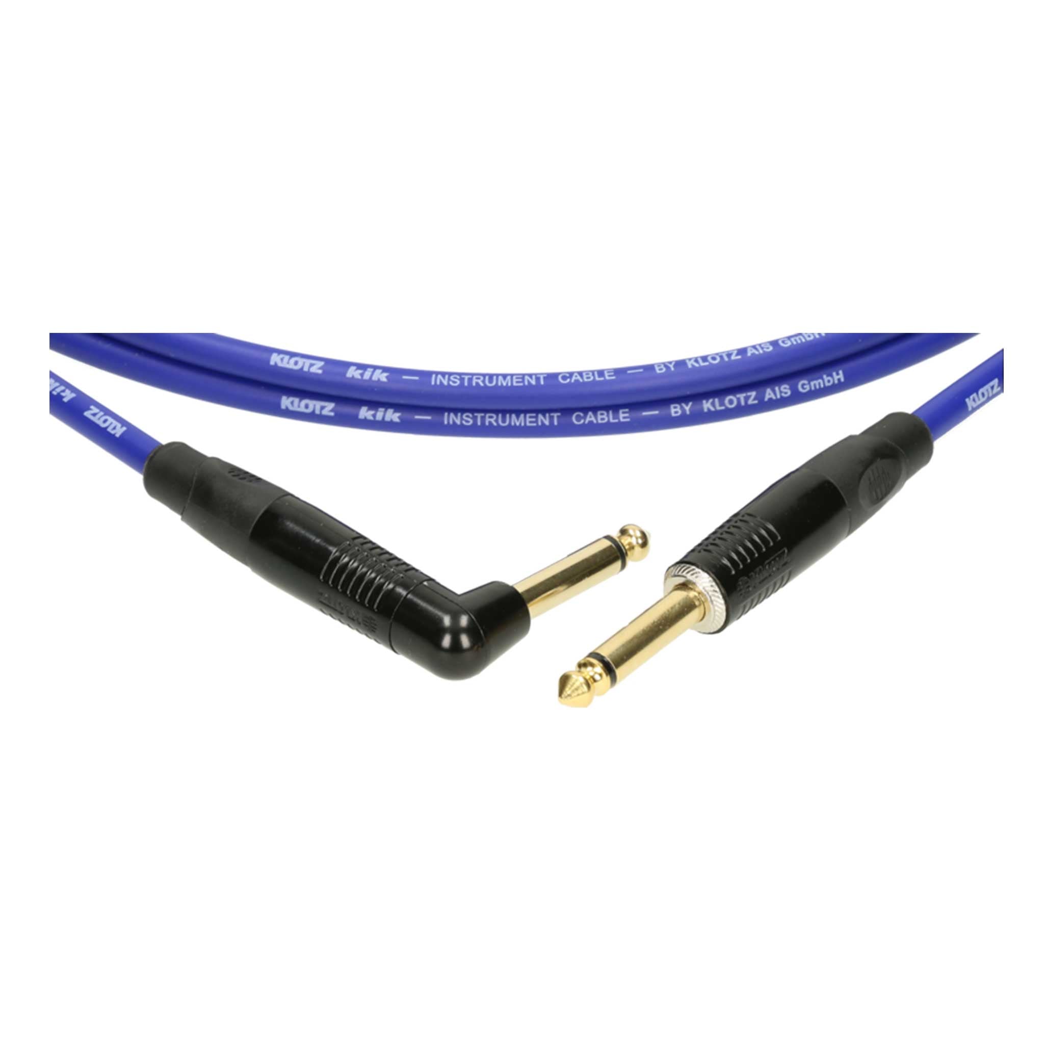 KLOTZ Pro Instrumenten Kabel mit Metall Klinke