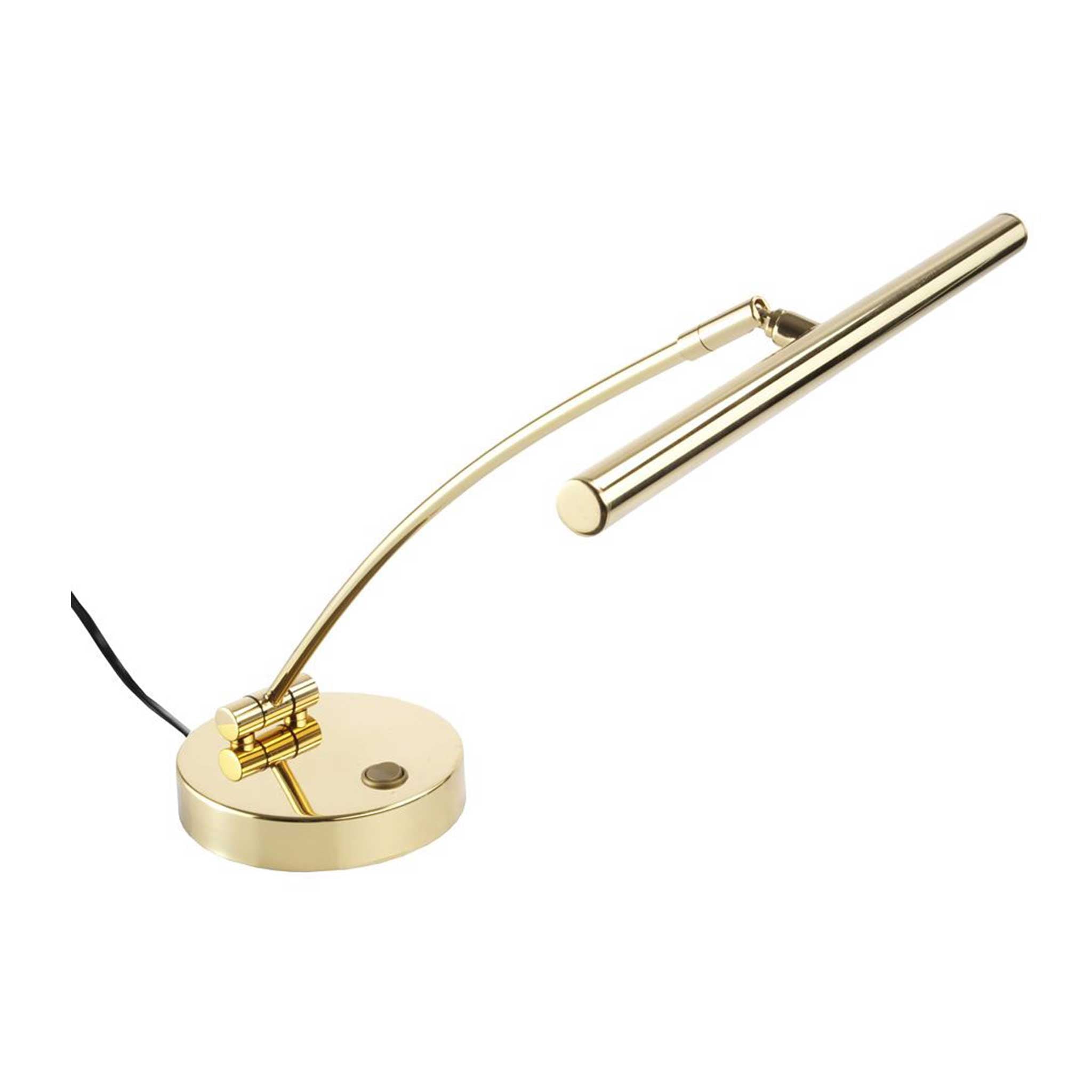 Rondo Klavierleuchte Messing poliert