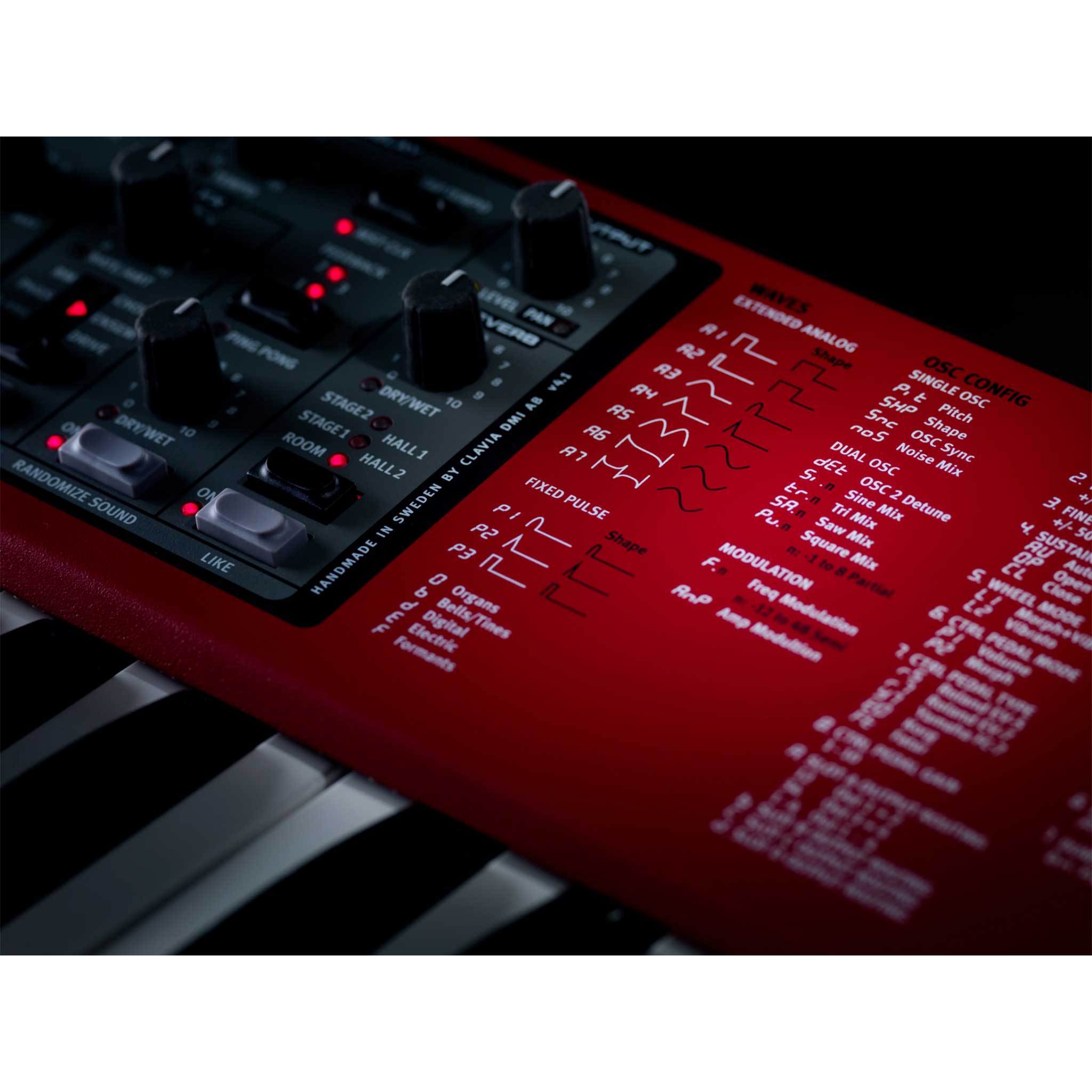 Nord Lead A1 waveforms detail