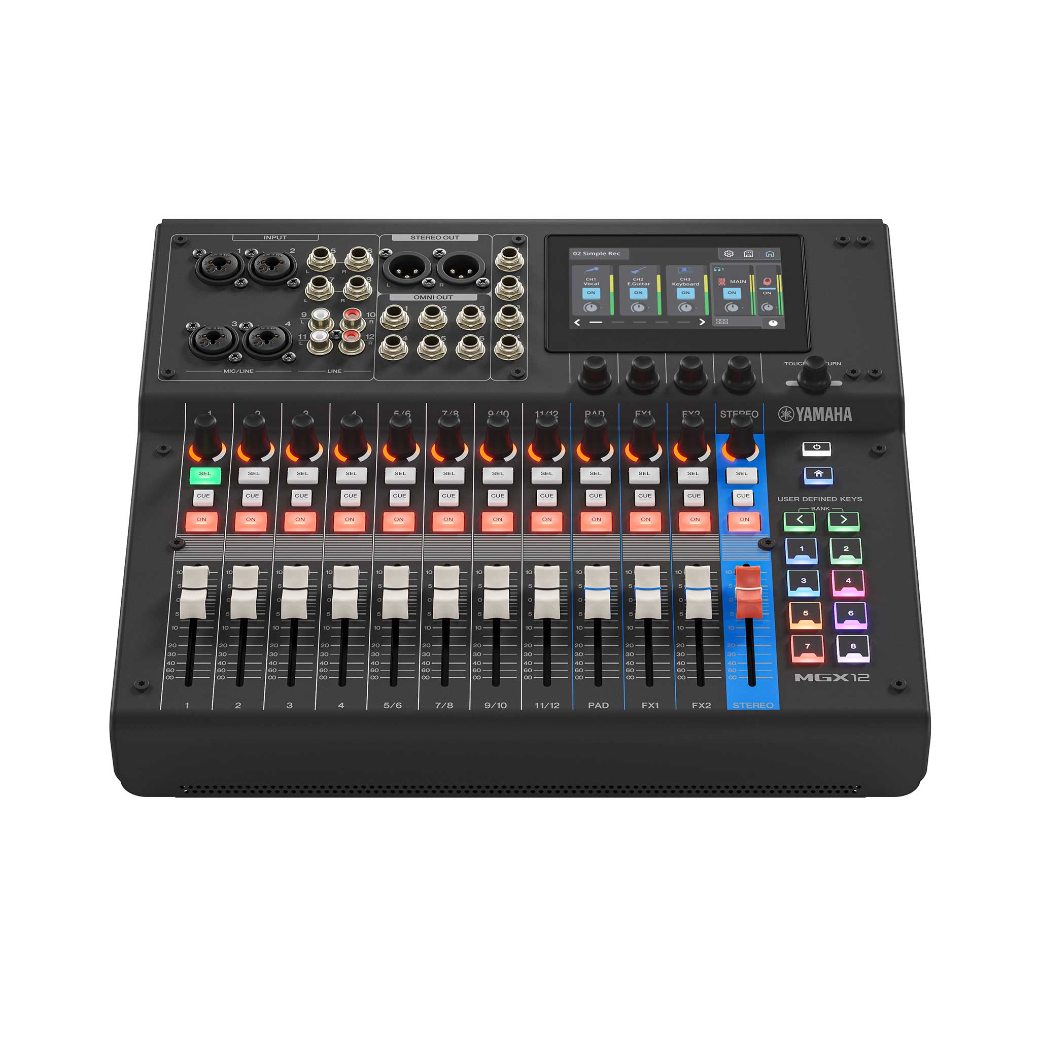 Yamaha MGX12 Digitalmixer front top