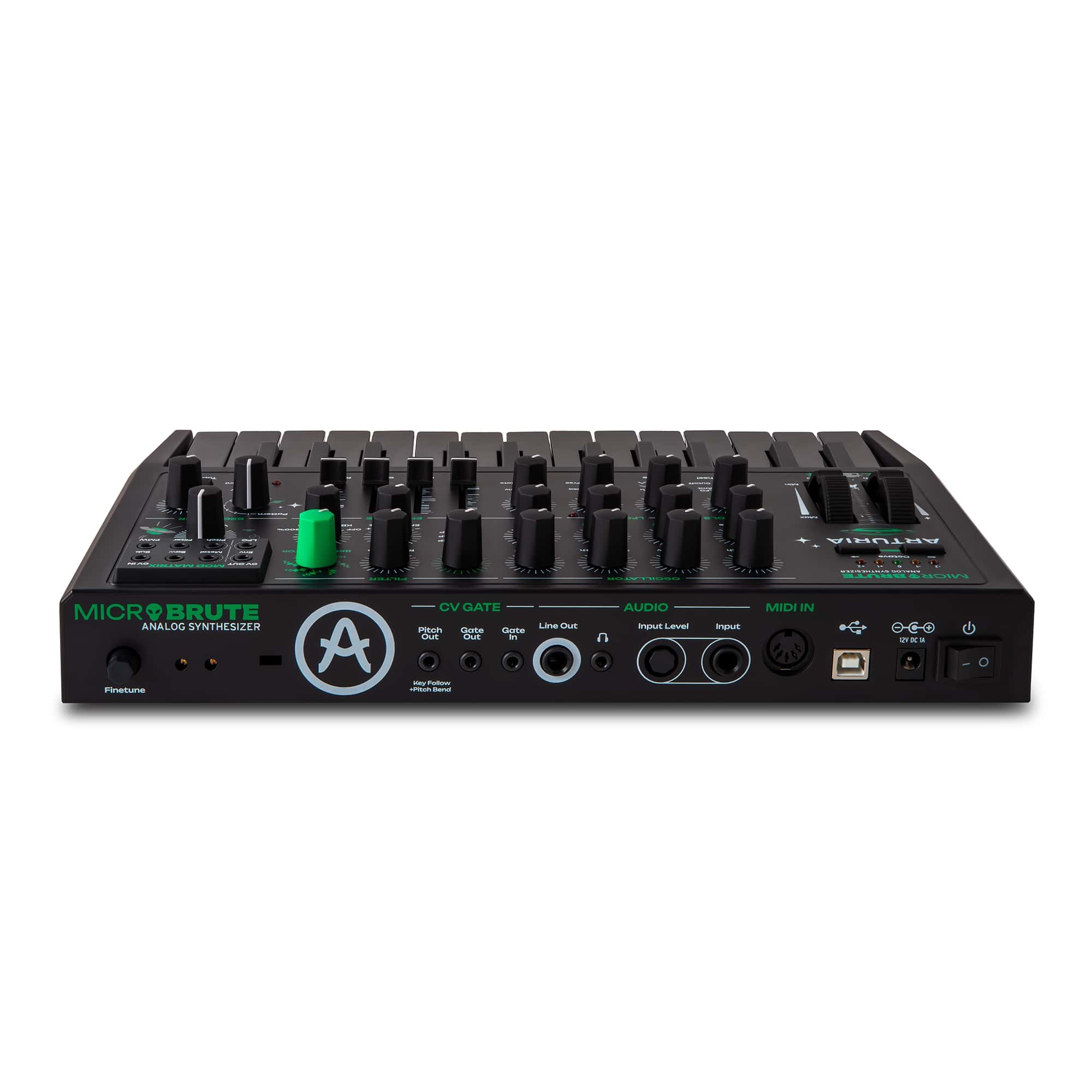 Arturia Micro Brute UFO Black rear
