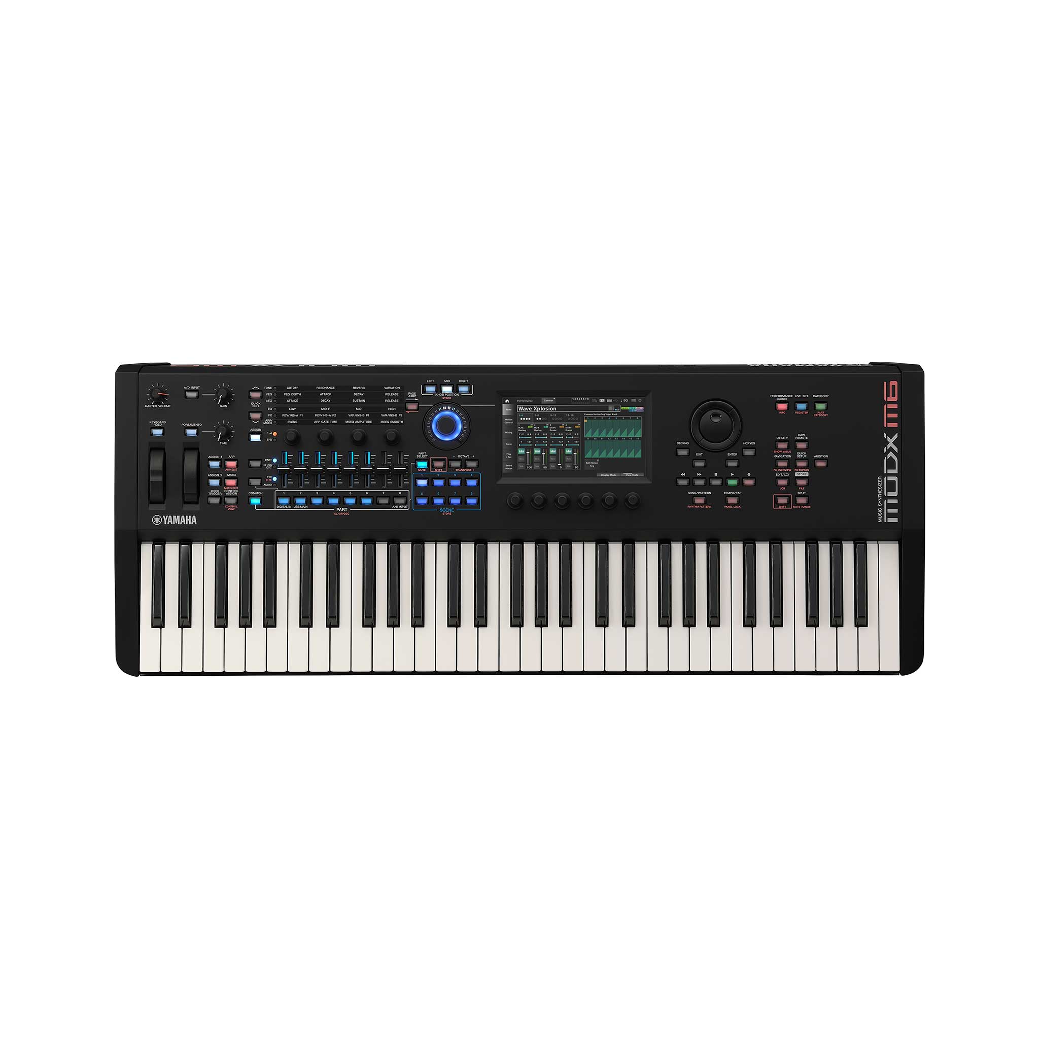 Yamaha-Modx-M6-Digital-Synthesizer-TOP