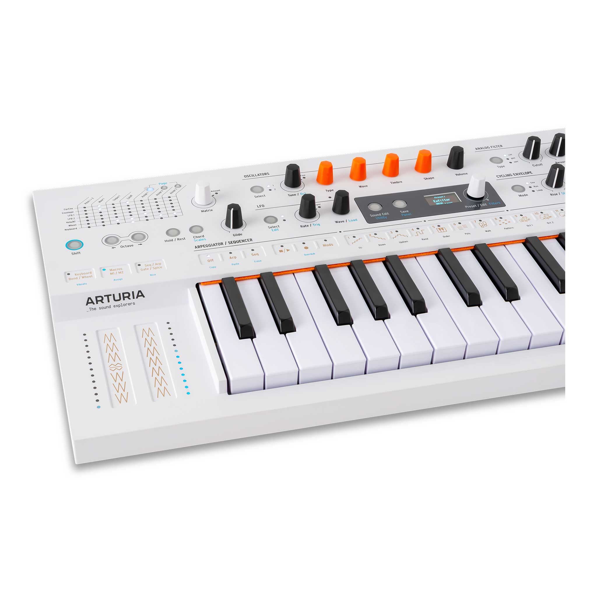 Arturia Mini Freak Vocoder links detail