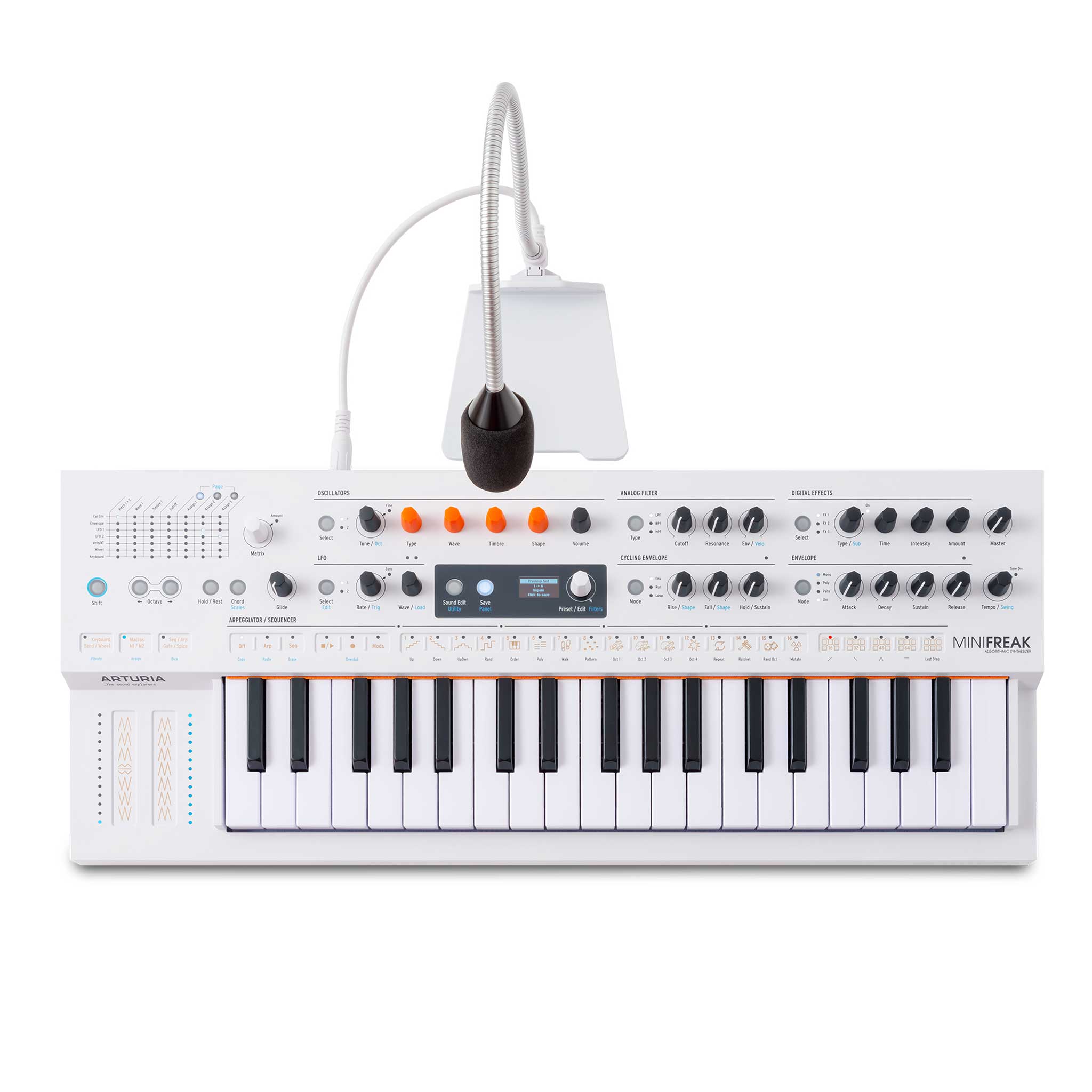 Arturia Mini Freak Vocoder top