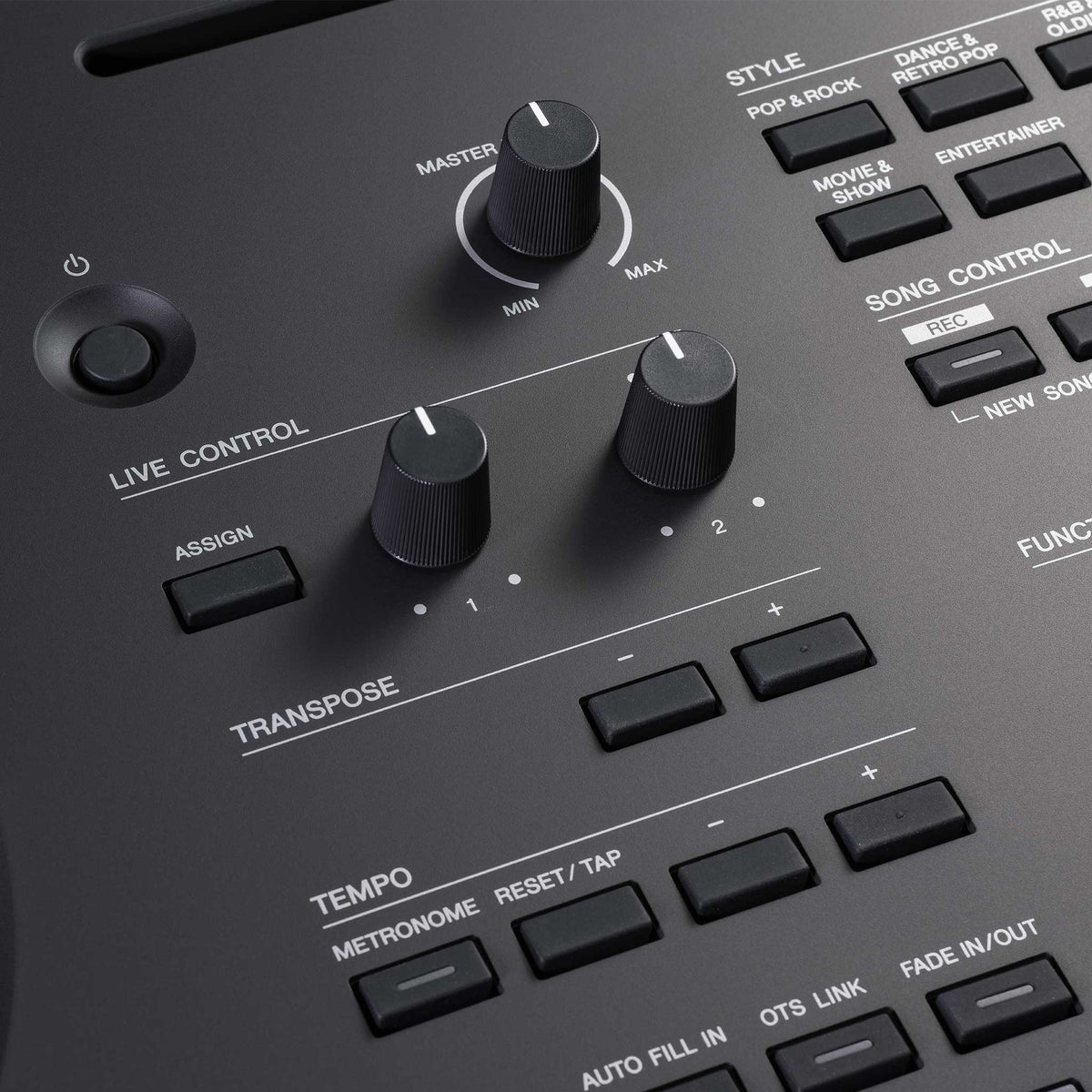 Yamaha PSR-SX620 detail live control