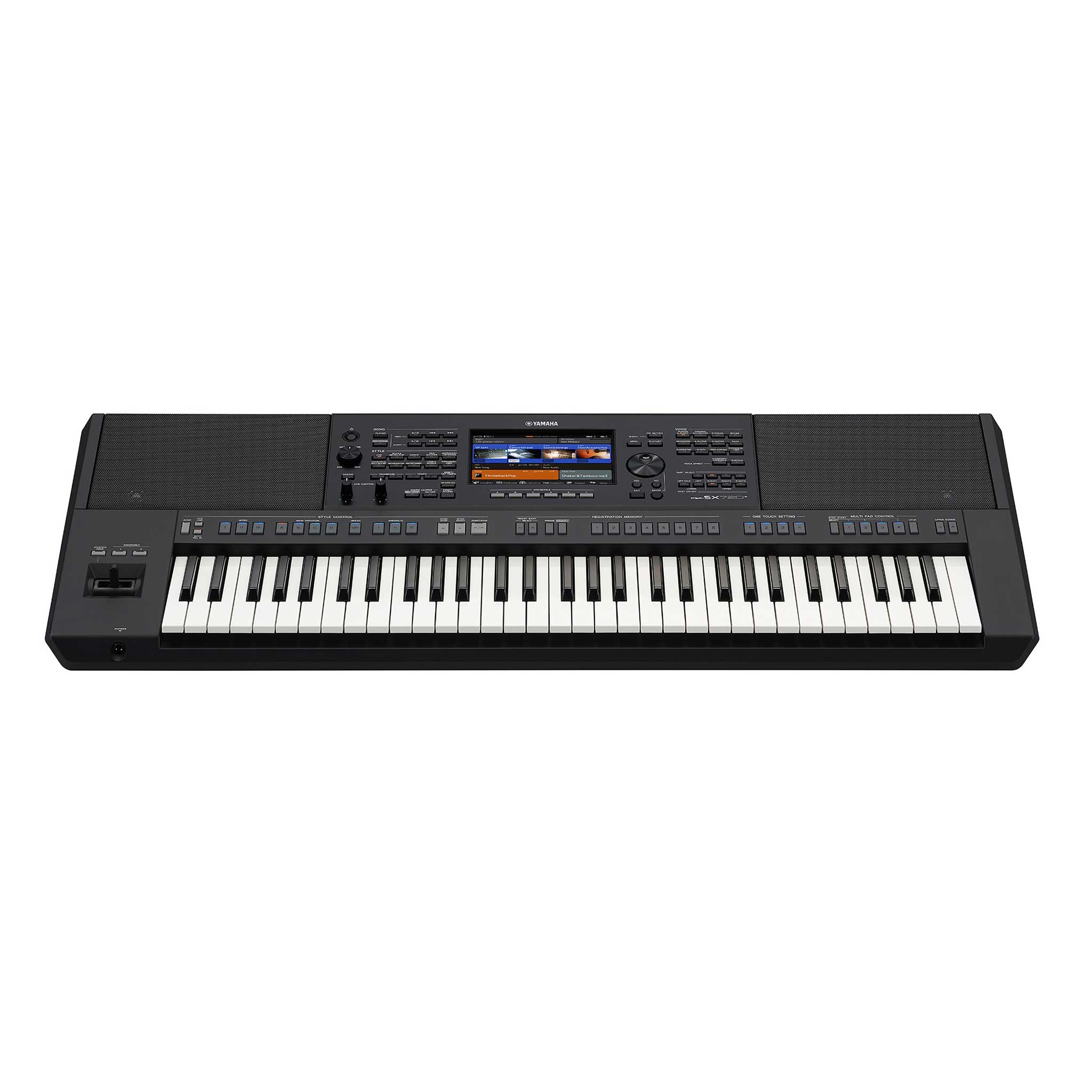 Yamaha Keyboard PSR-SX720+ front angle