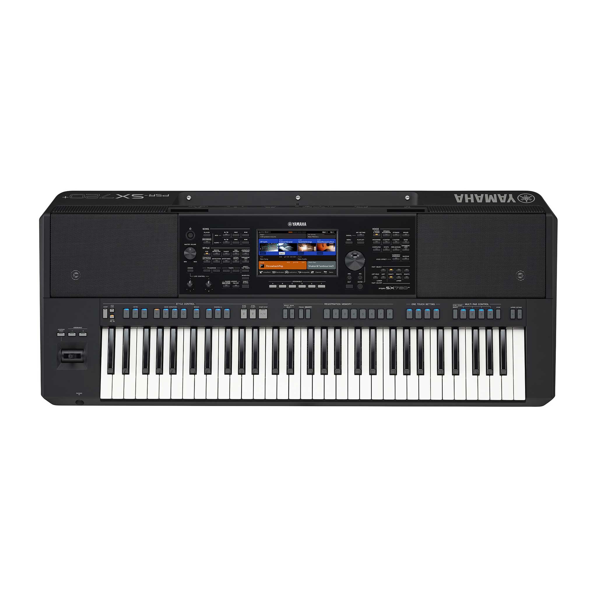 Yamaha Keyboard PSR-SX720+ Top