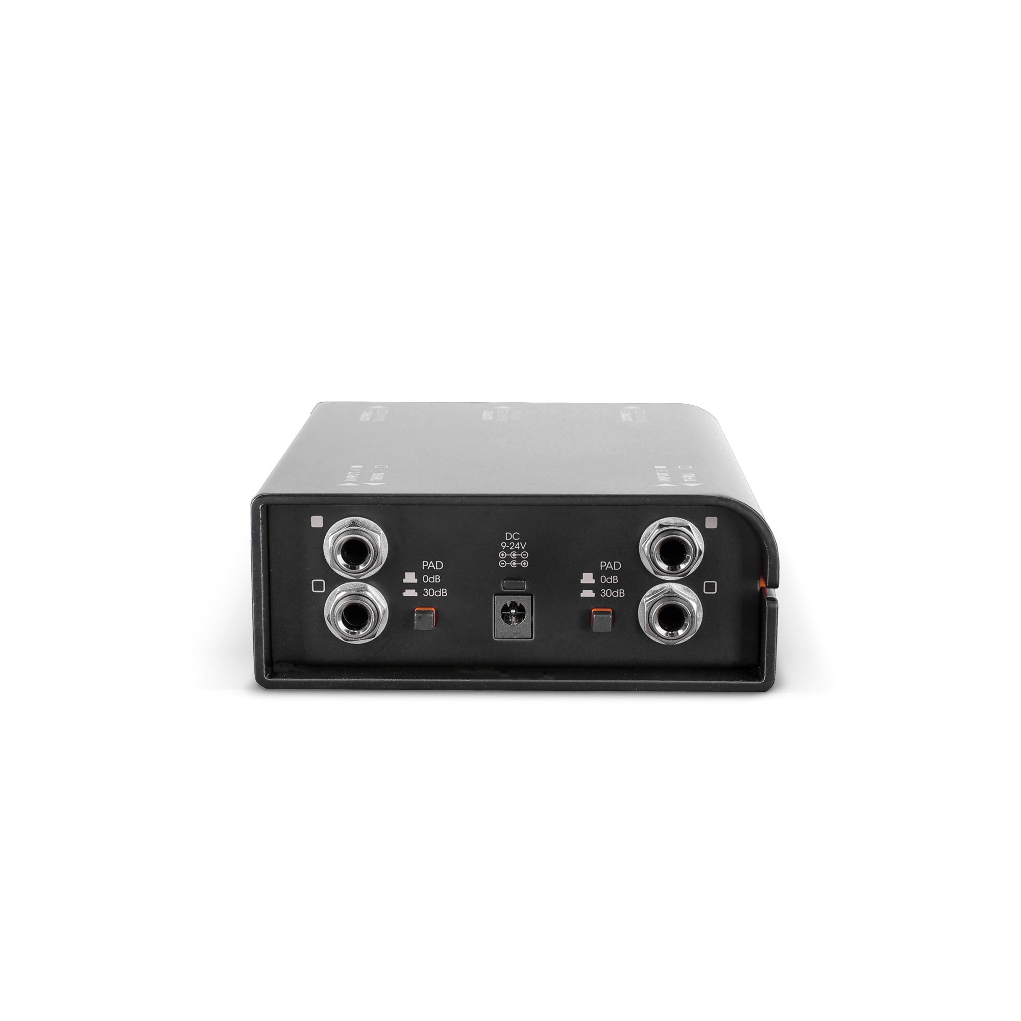 Palmer RIVER inn DI Box schwarz Rot klinkenstecker