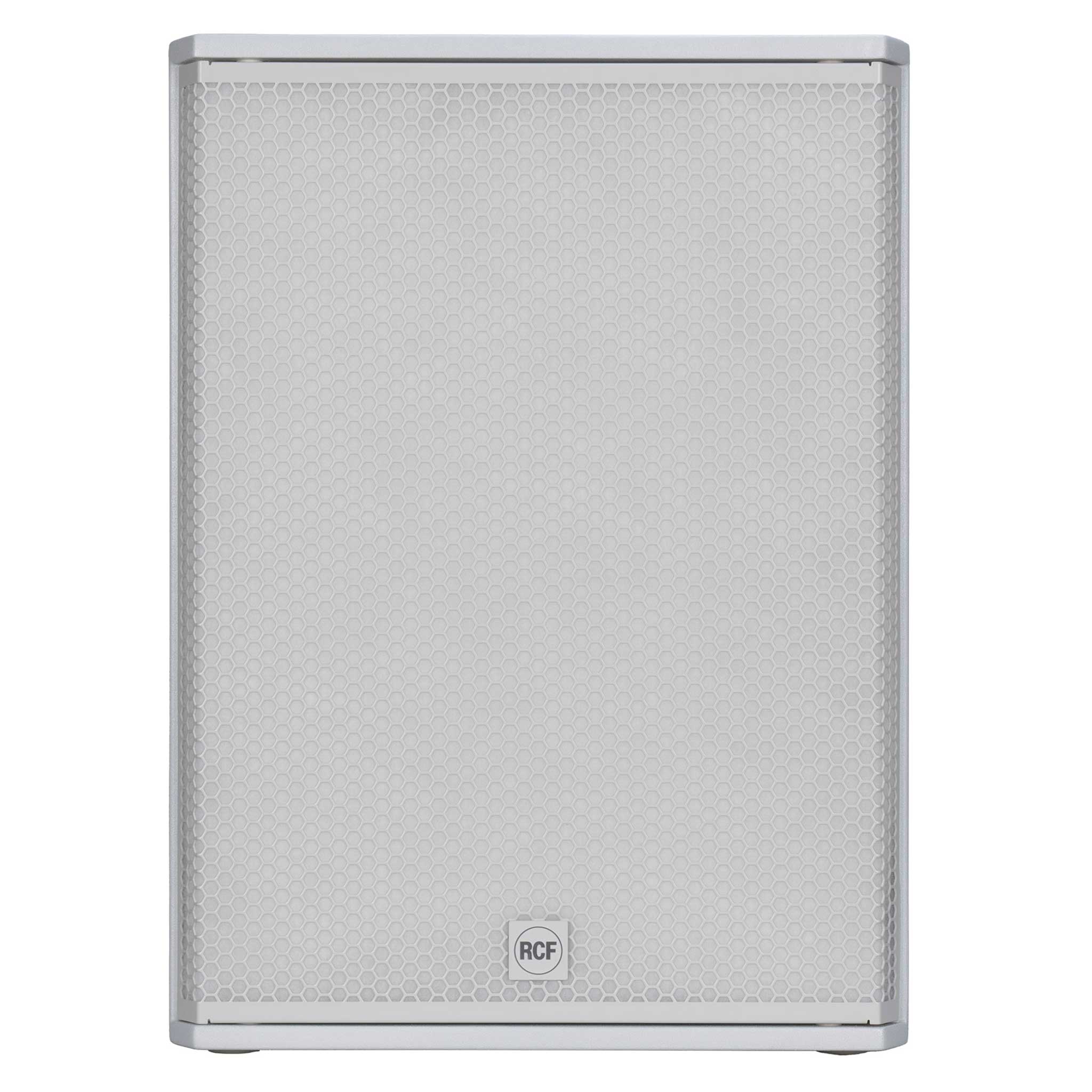 RCF Subwoofer 18AX weiss front gitter