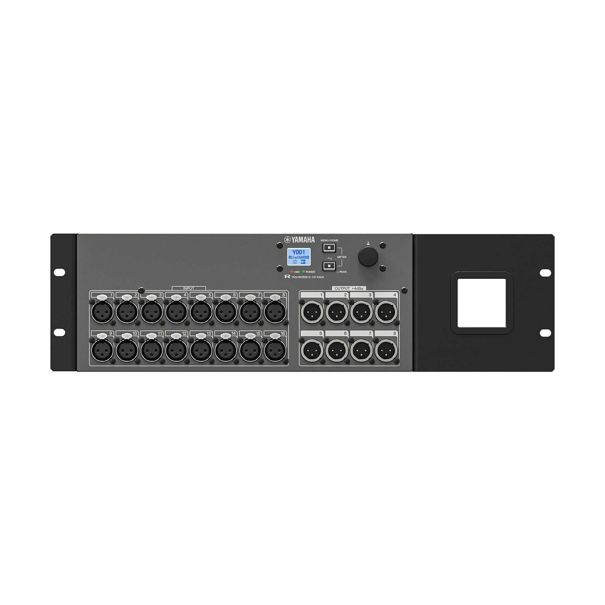 Yamaha RUio1608SB-D Stagebox mit Rackblenden