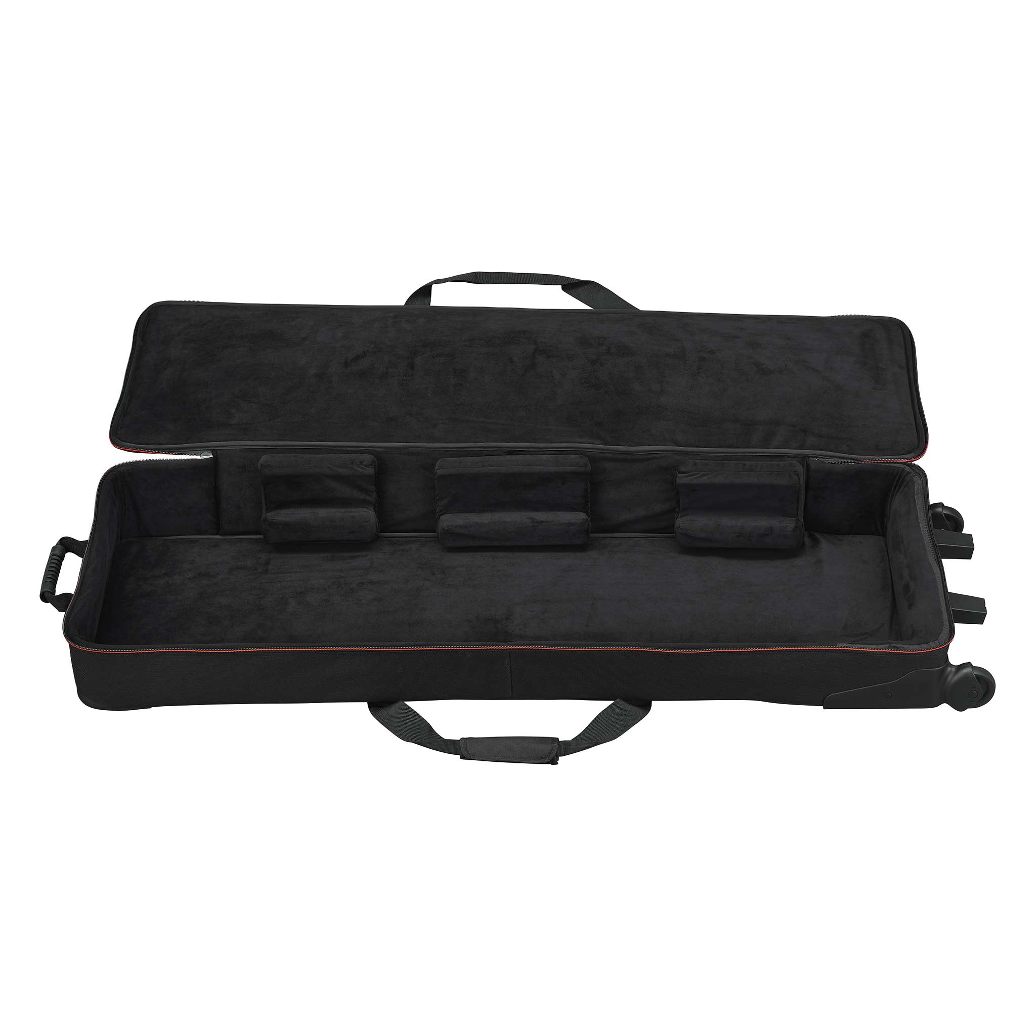 Softcase schwarz für Yamaha MODXM8 schwarz geöffnet leer