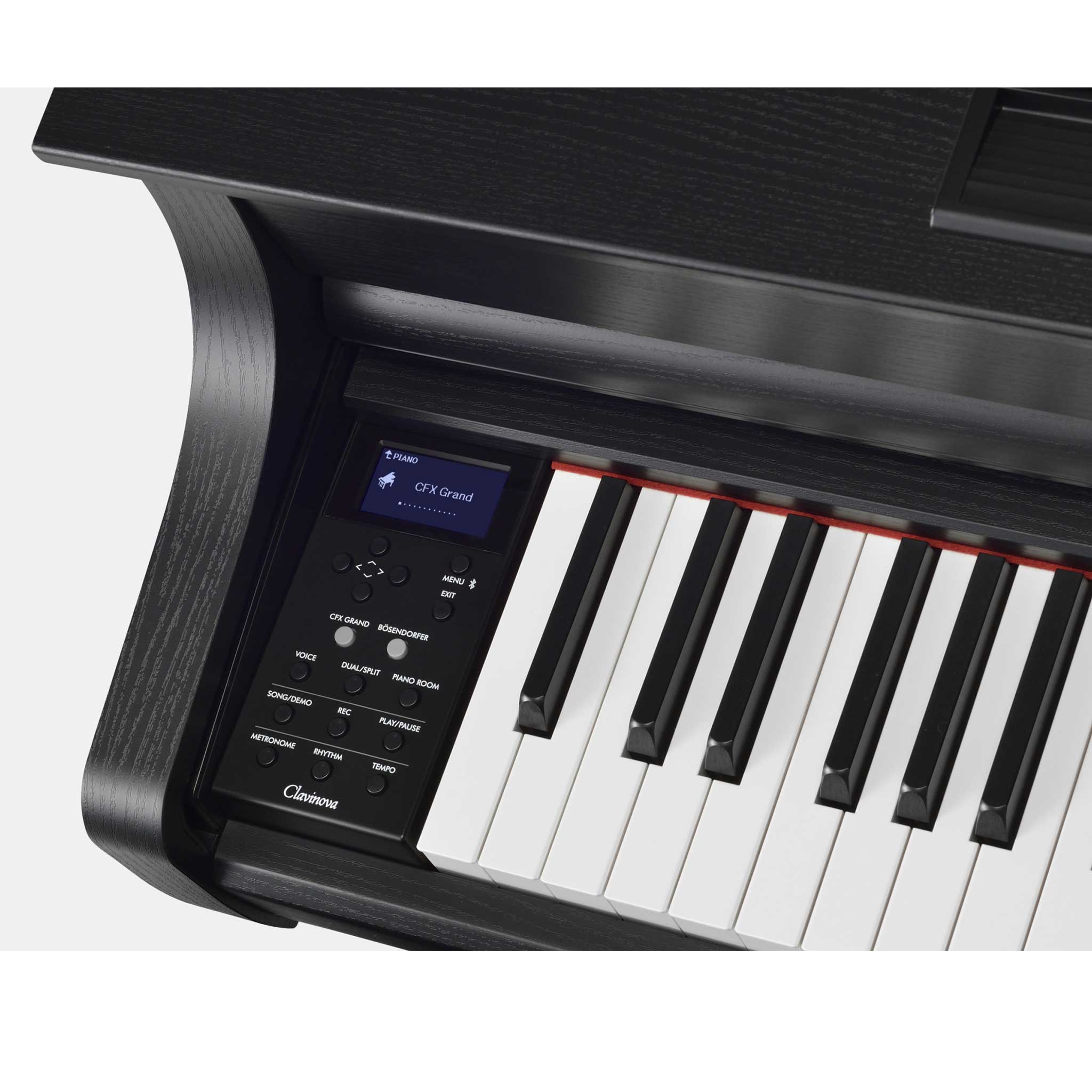 Yamaha Clavinova CLP845 Black Detail Panel