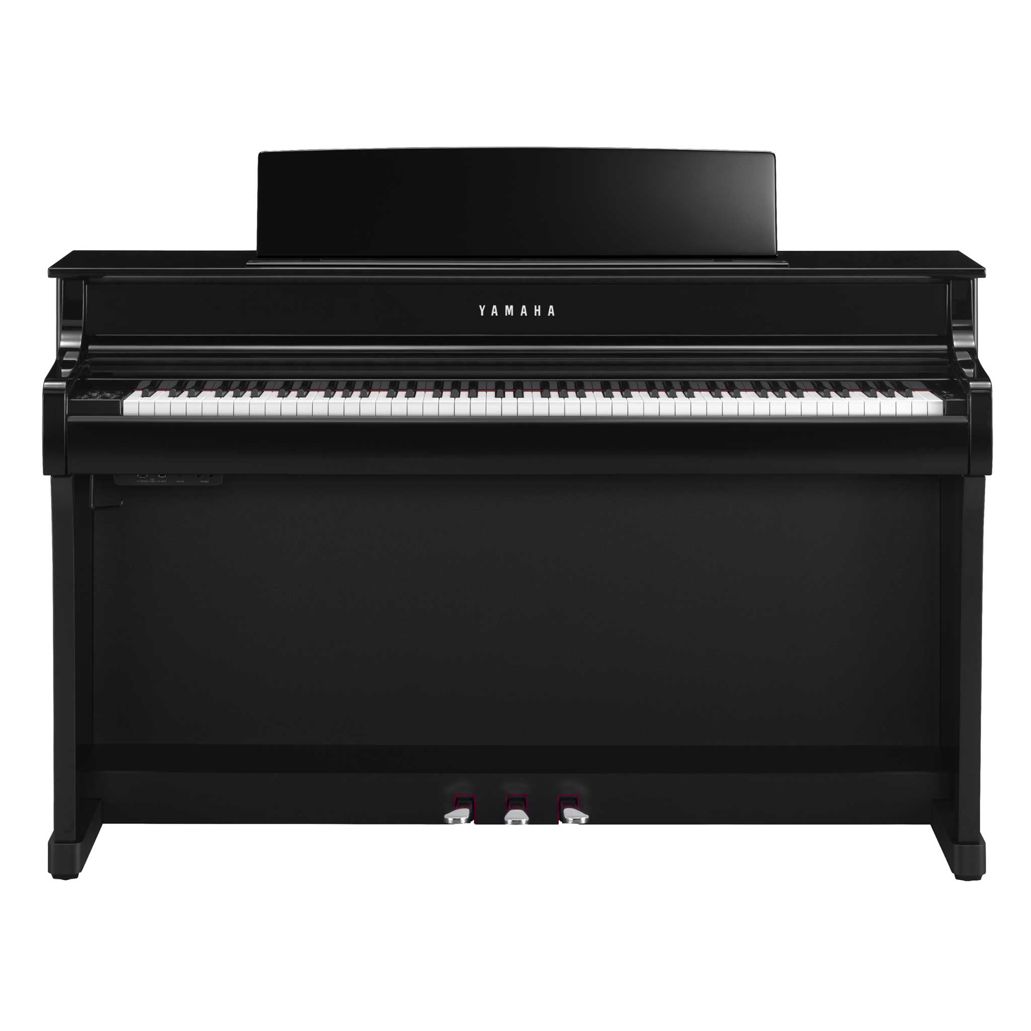 Yamaha Clavinova CLP845 PE Black polished front