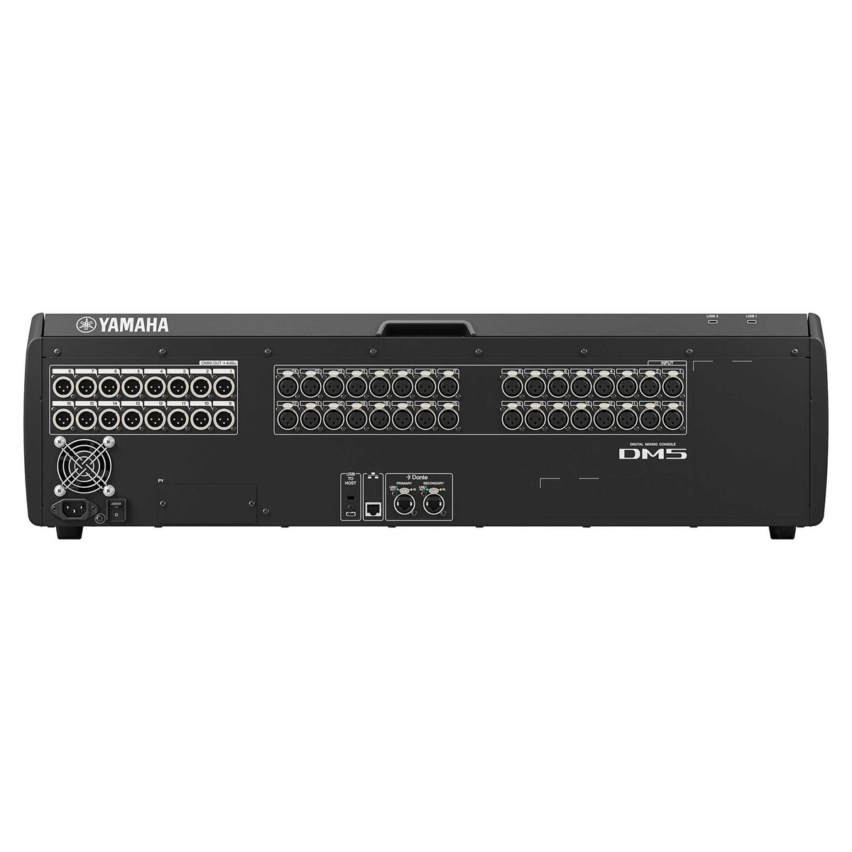 Yamaha DM5 Mixer rear