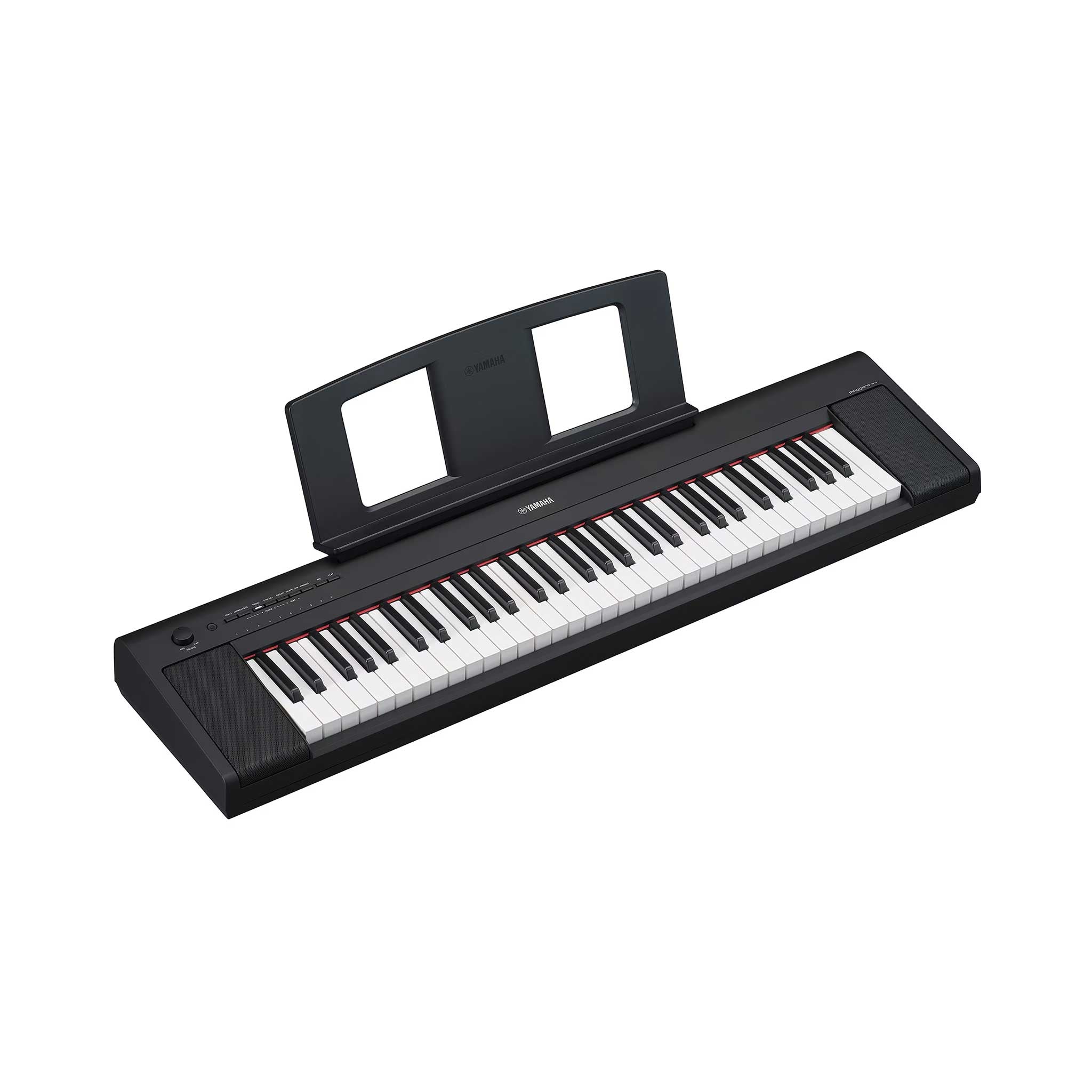 Yamaha NP15 Black Piaggero angle