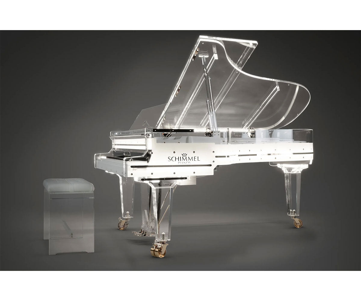 Flügel Schimmel K213 Glasflügel mit Klavierbank