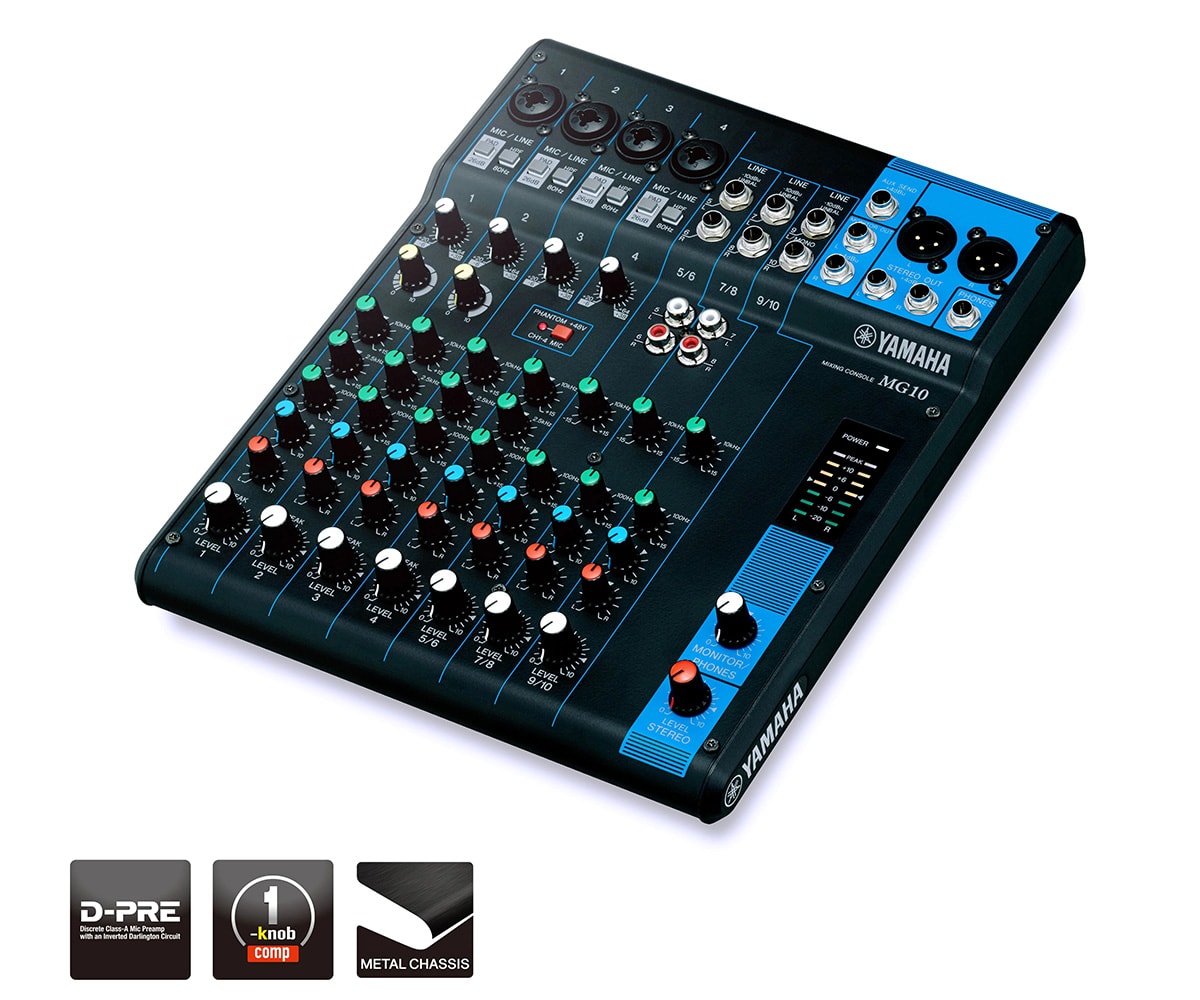 Yamaha MG10XU Mixer image 0