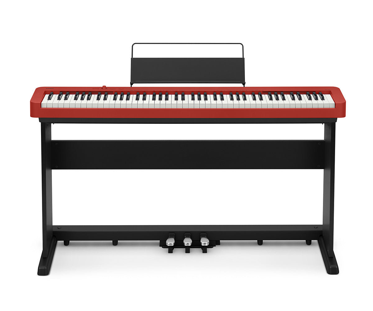 Casop CDP-s160 Red Set mit Stand und Pedale front